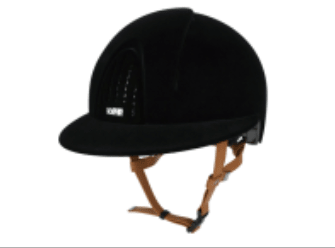 KEP Smart Nova Velvet Black with Tan Harness Polo Peak - Nags Essentials