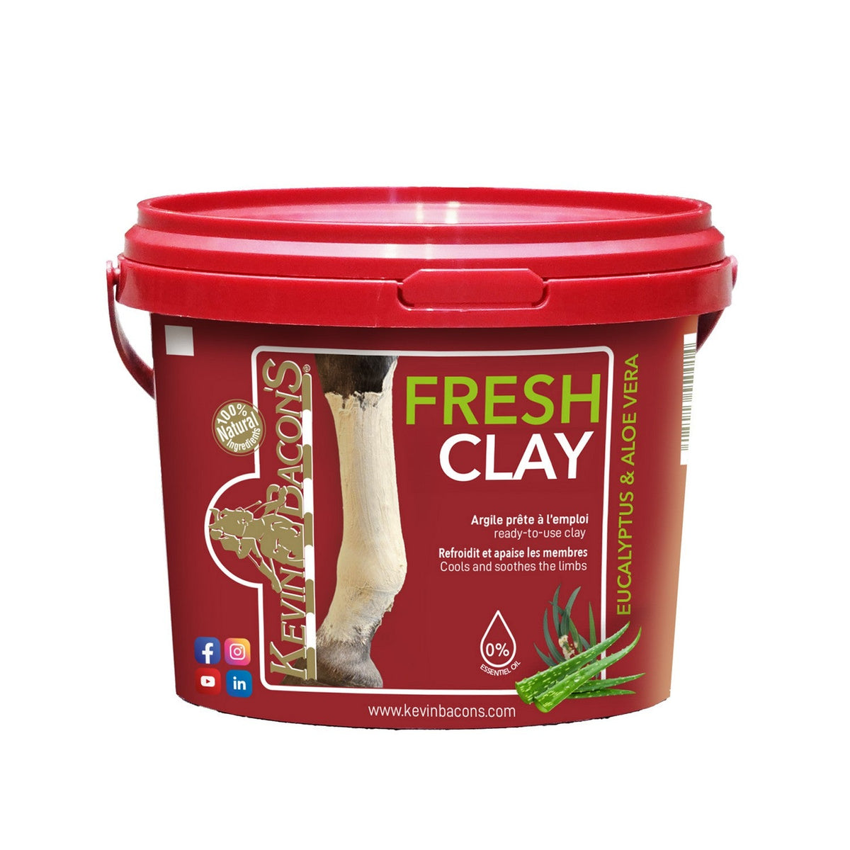 Kevin Bacon Fresh Clay - 1.5kg - Nags Essentials