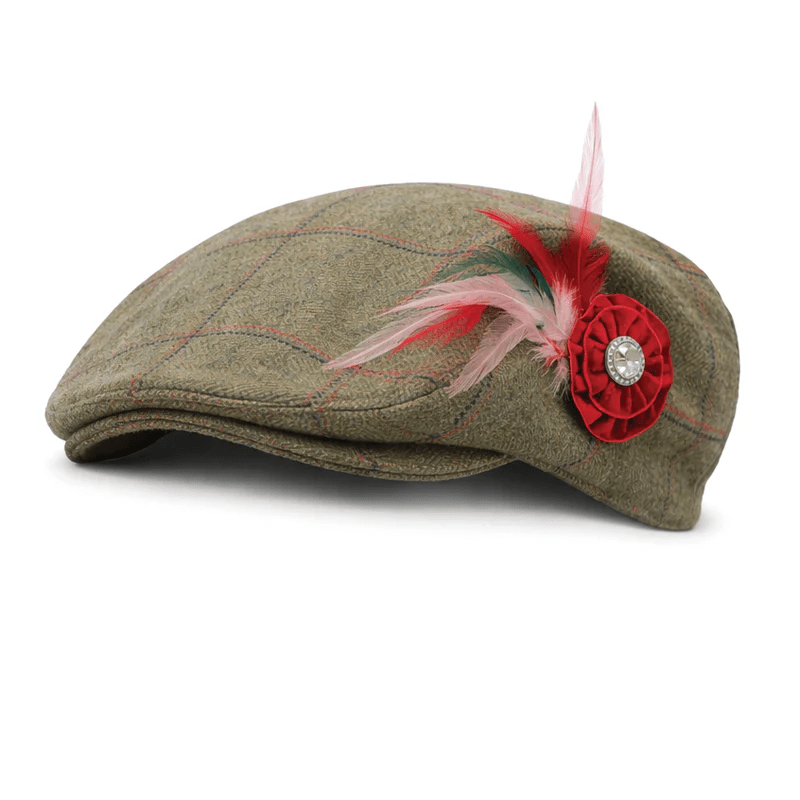 Launton Tweed Flat Cap - Nags Essentials