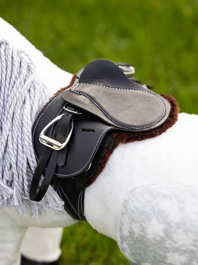 LeMeiux Toy Pony Showing Numnah - Brown - Nags Essentials