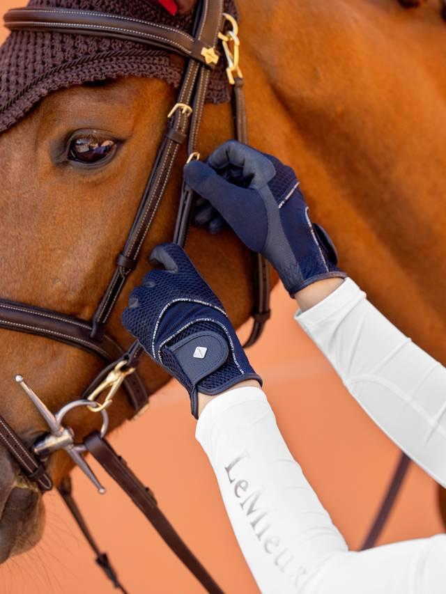 LeMieux 3D Mesh Riding Gloves - Nags Essentials