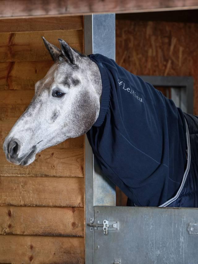 LeMieux Arika Fleece Hood - Navy - Nags Essentials