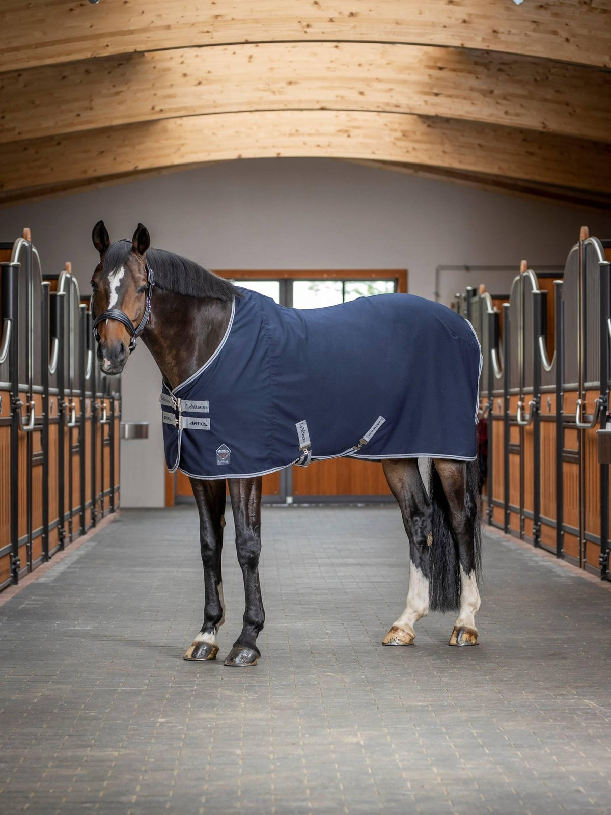 Lemieux Arika Stable Sheet - Navy - Nags Essentials