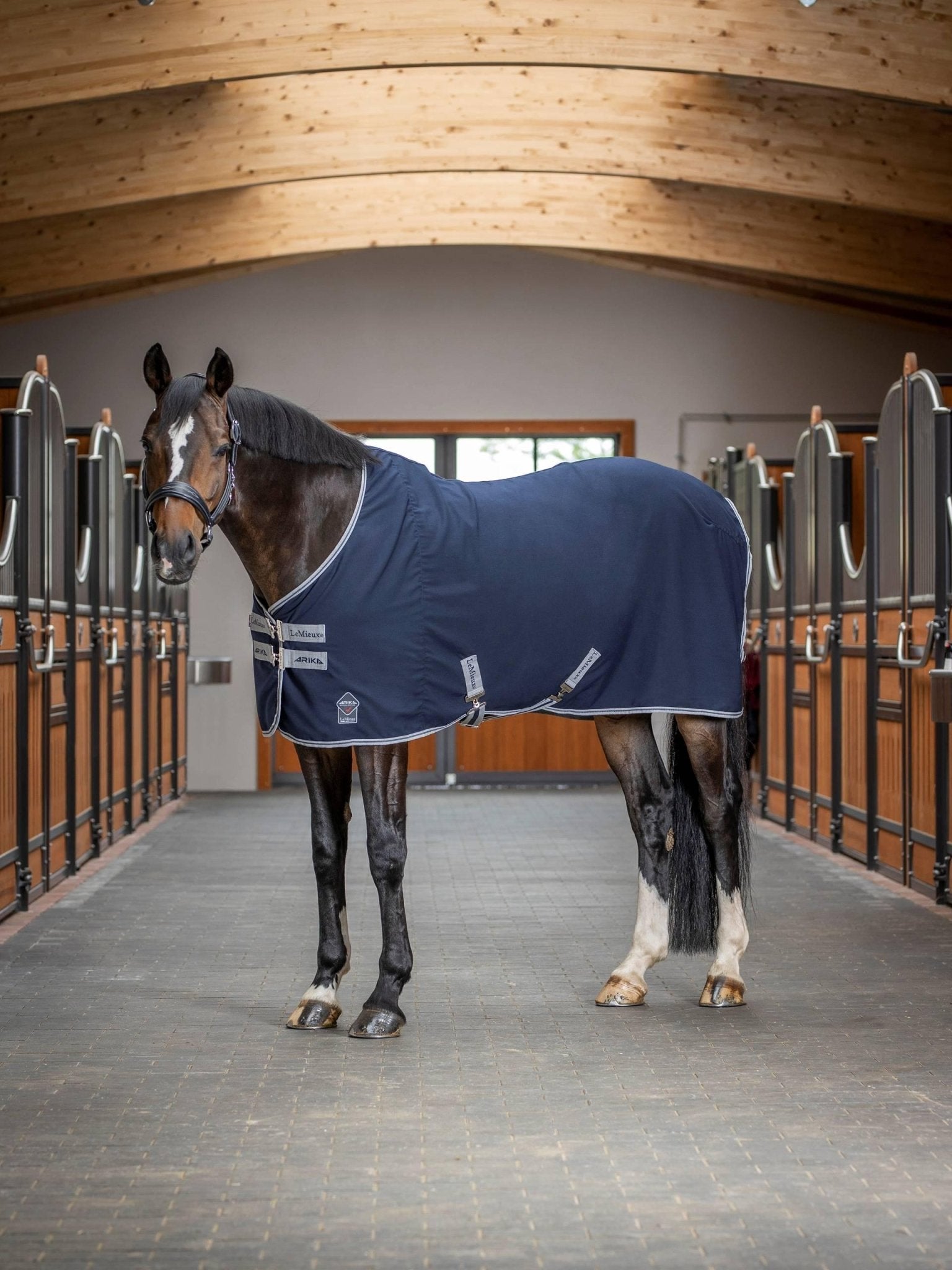 Lemieux Arika Stable Sheet - Navy - Nags Essentials