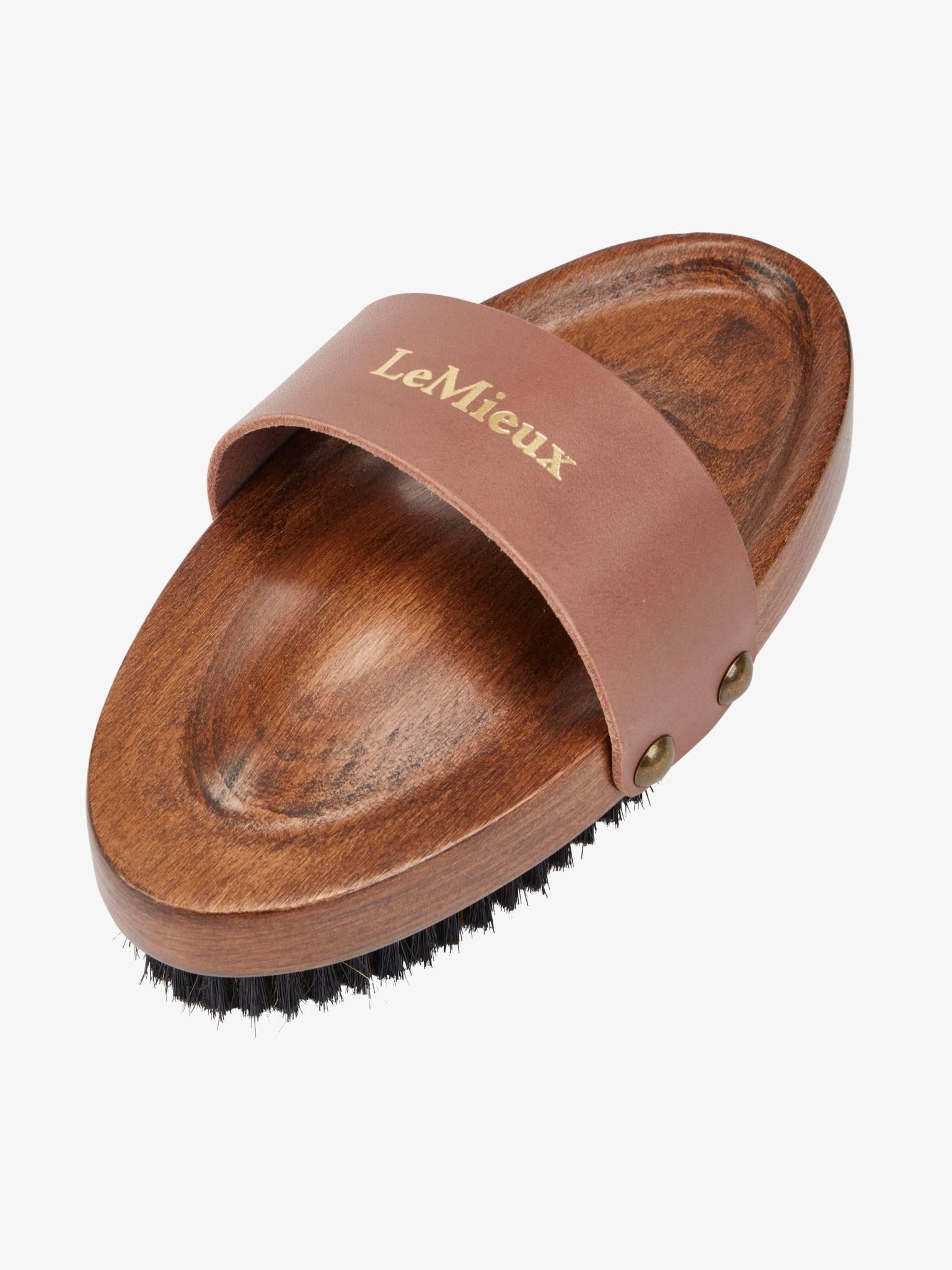 Lemieux Artisan Mixed Bristle Brush Brown - Nags Essentials
