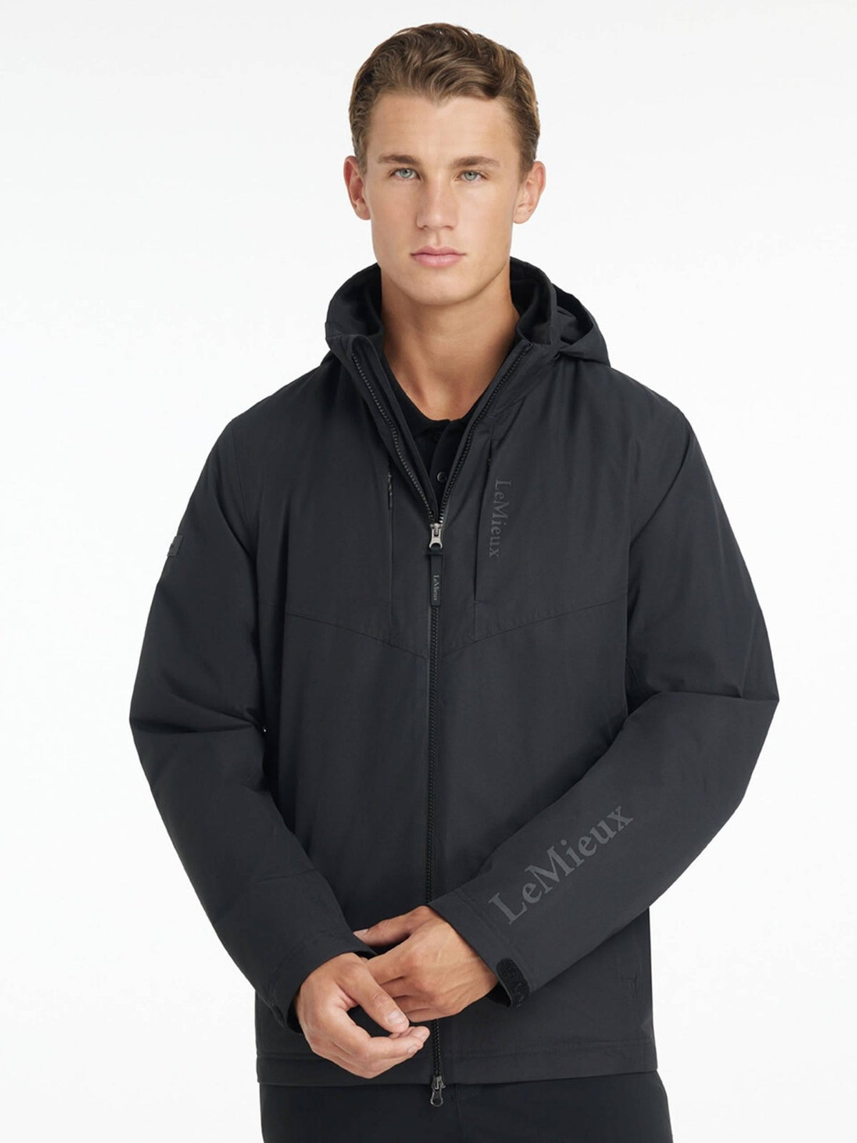Lemieux Back Order Mens Waterproof Team Jacket - Black - Nags Essentials