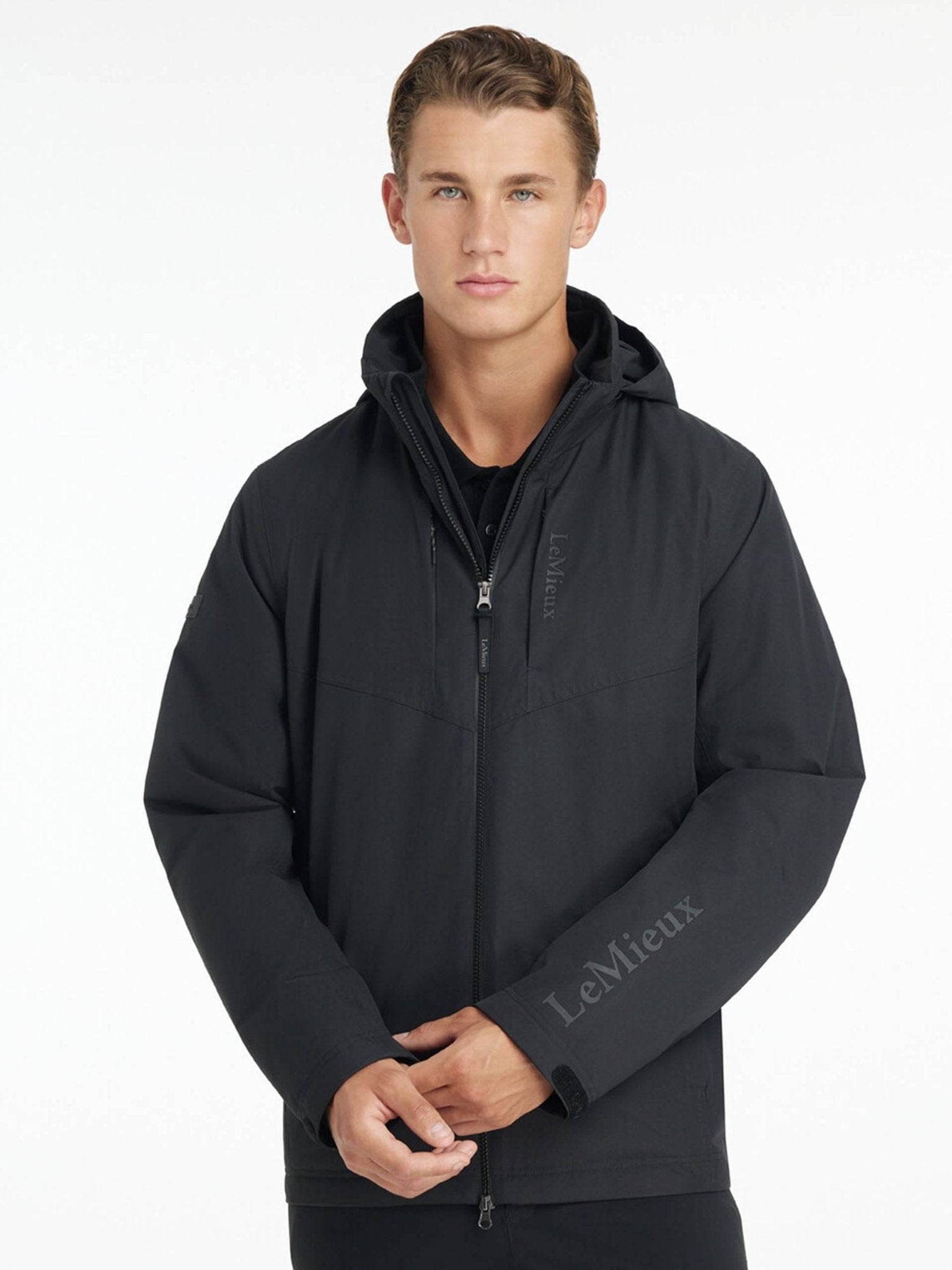 Lemieux Back Order Mens Waterproof Team Jacket - Black - Nags Essentials