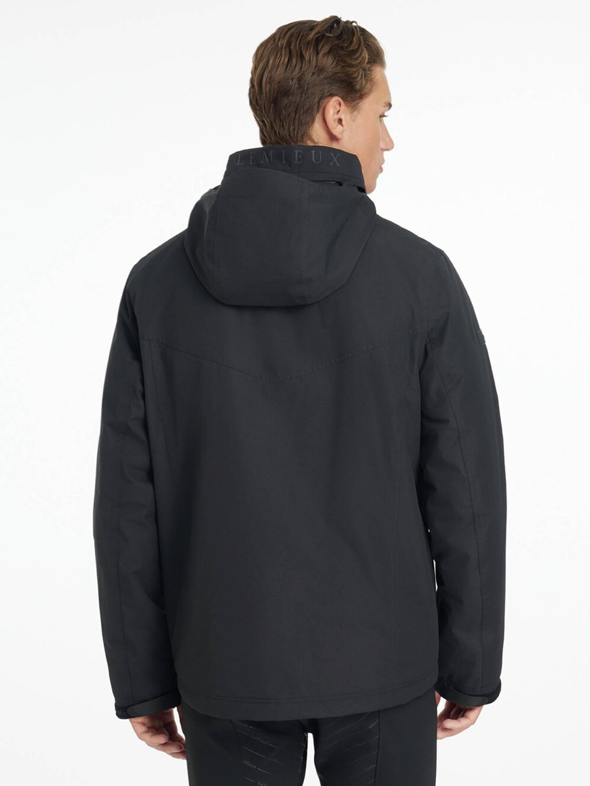 Lemieux Back Order Mens Waterproof Team Jacket - Black - Nags Essentials