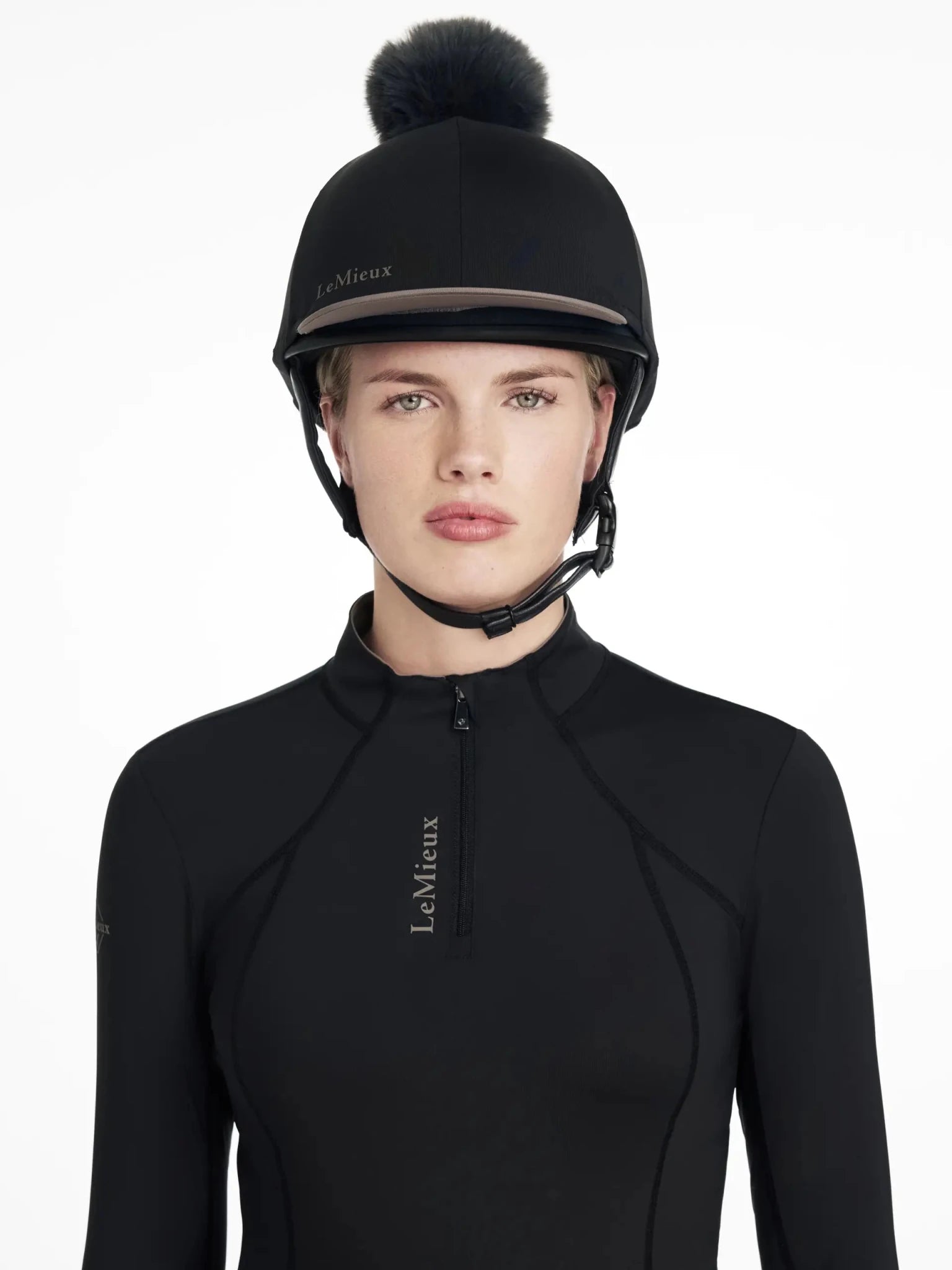 LeMieux Classique Pom Hat Silk - Nags Essentials