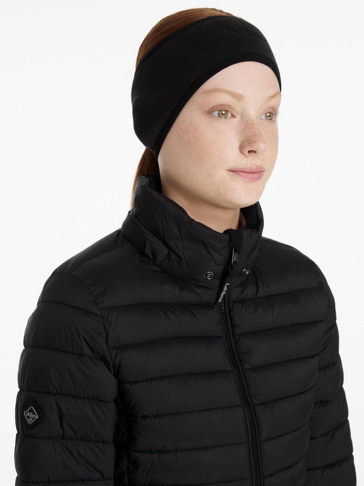 Lemieux Fleece Earwarmer - Black - Nags Essentials