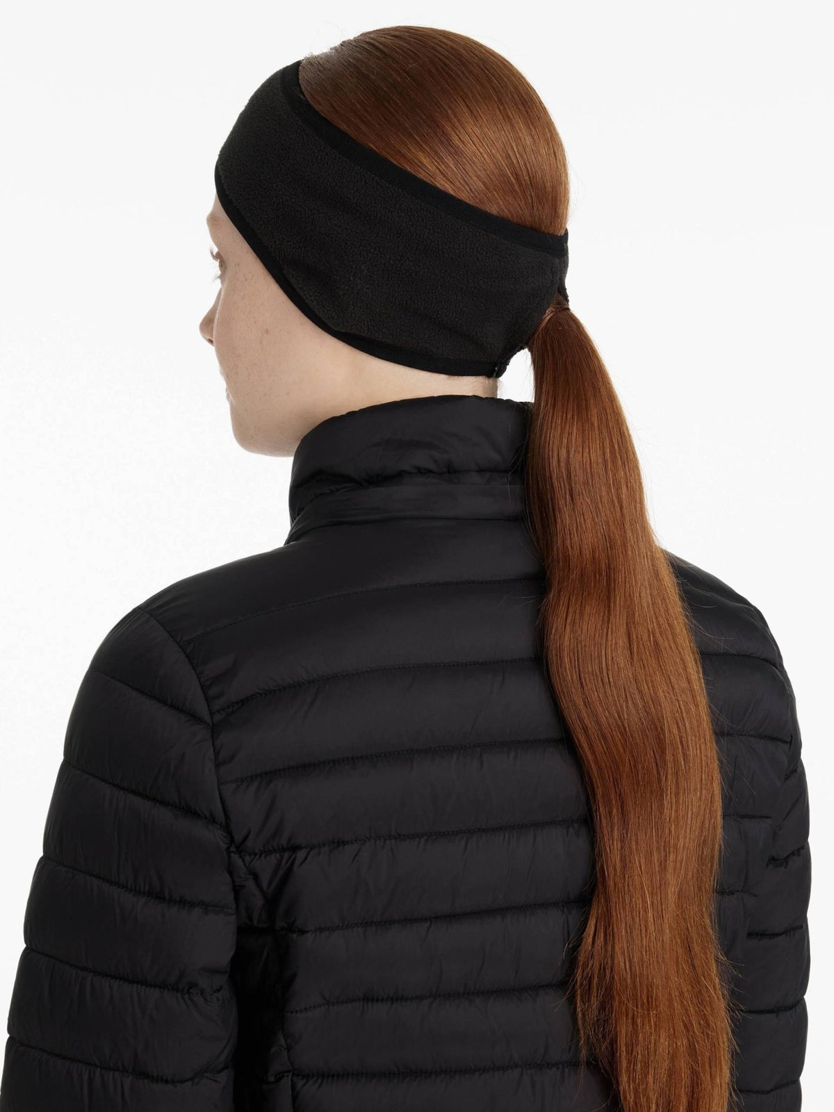 Lemieux Fleece Earwarmer - Black - Nags Essentials