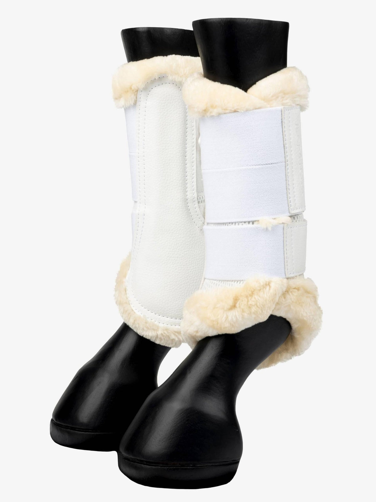 LeMieux Fleece Edged Mesh Brushing Boots - Nags Essentials