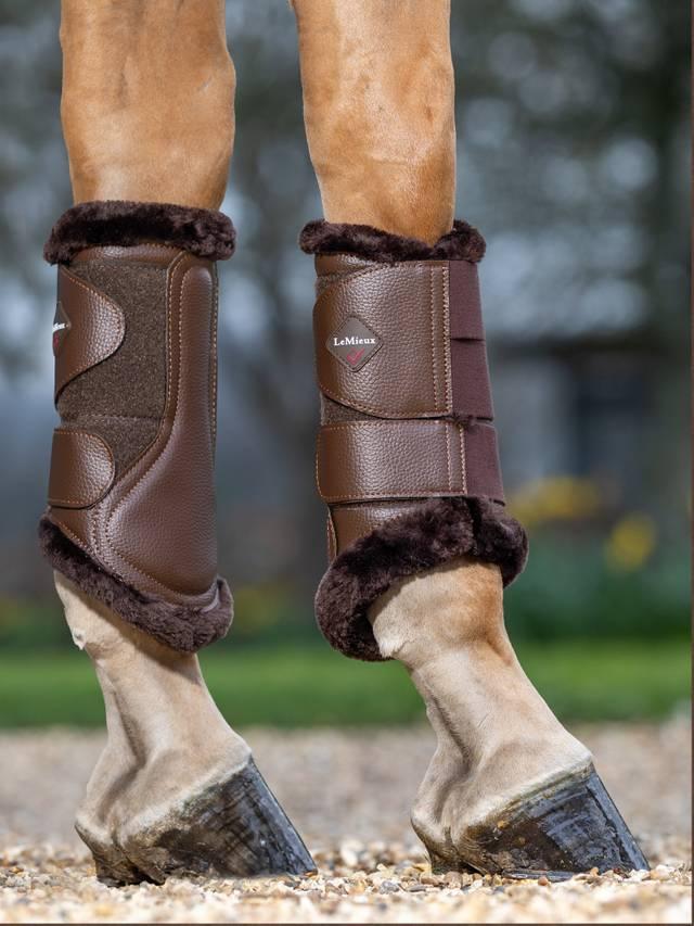 LeMieux Fleece Lined Brushing Boots - Nags Essentials