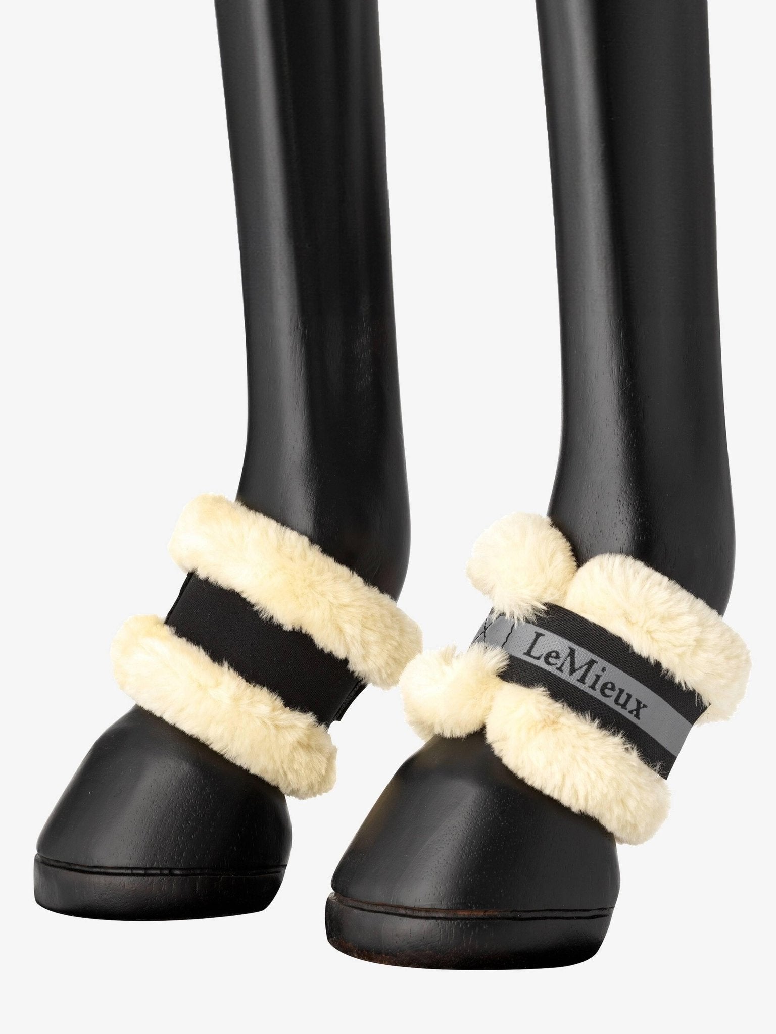 Lemieux Fleece Pastern Wrap Black - Nags Essentials
