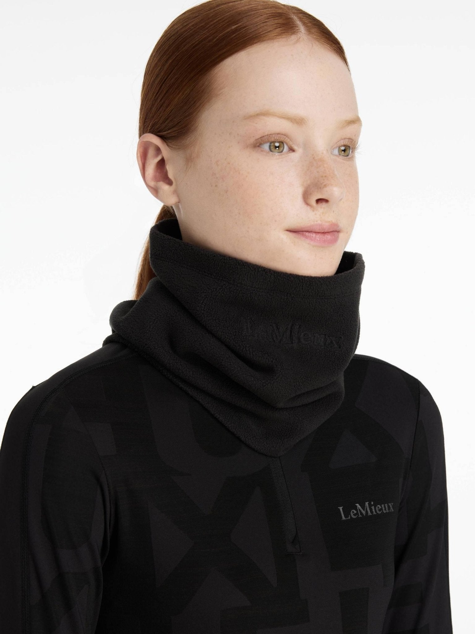Lemieux Fleece Snood - Black - Nags Essentials