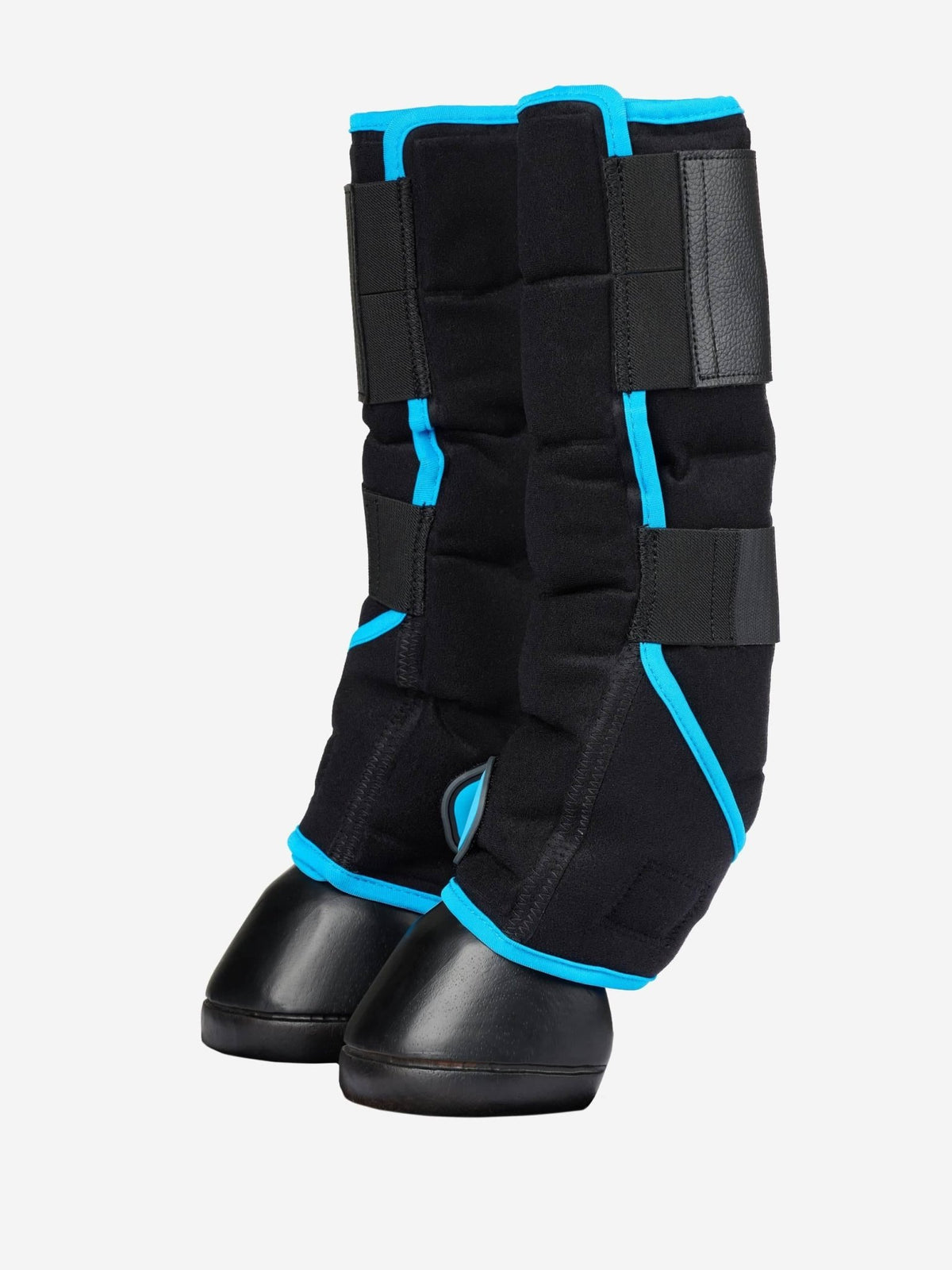 LeMieux Freeze Flow Ice Boot Front - Black - Nags Essentials