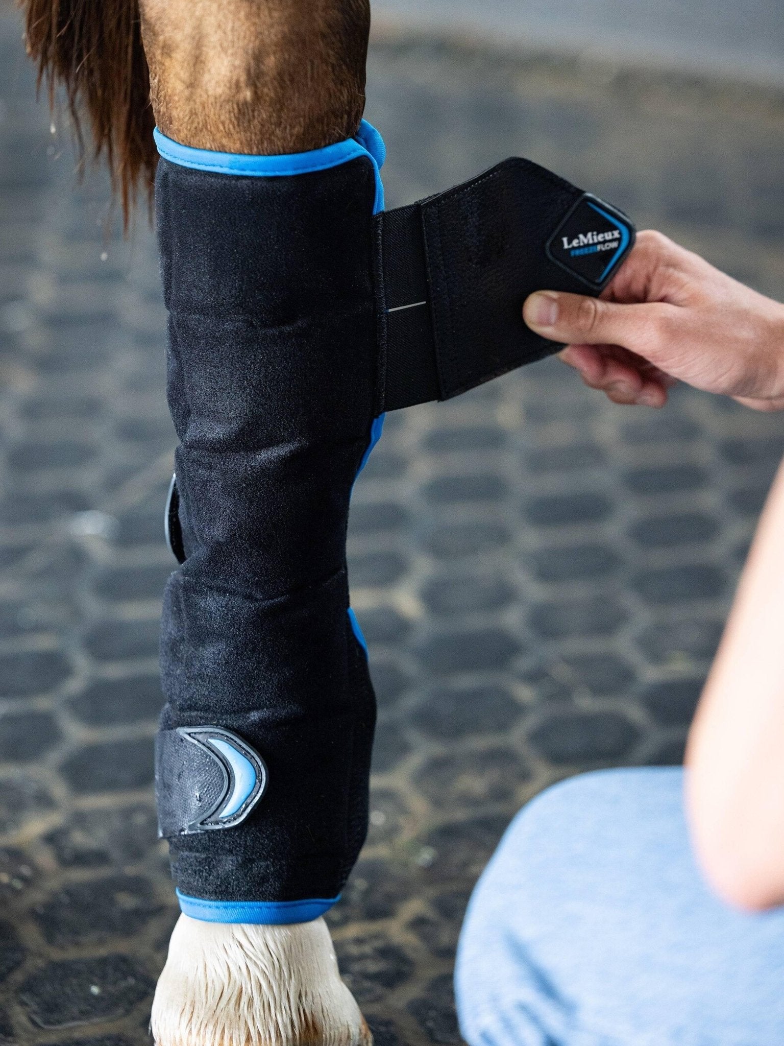 Lemieux Freeze Flow Ice Boot Hind - Black - Nags Essentials