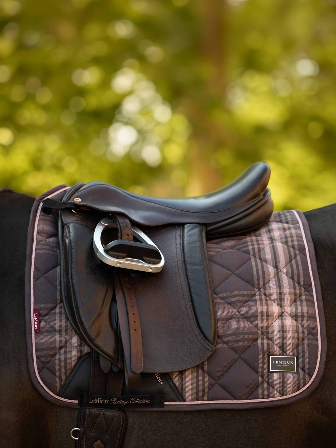 LeMieux Heritage Check Dressage Square - Nags Essentials