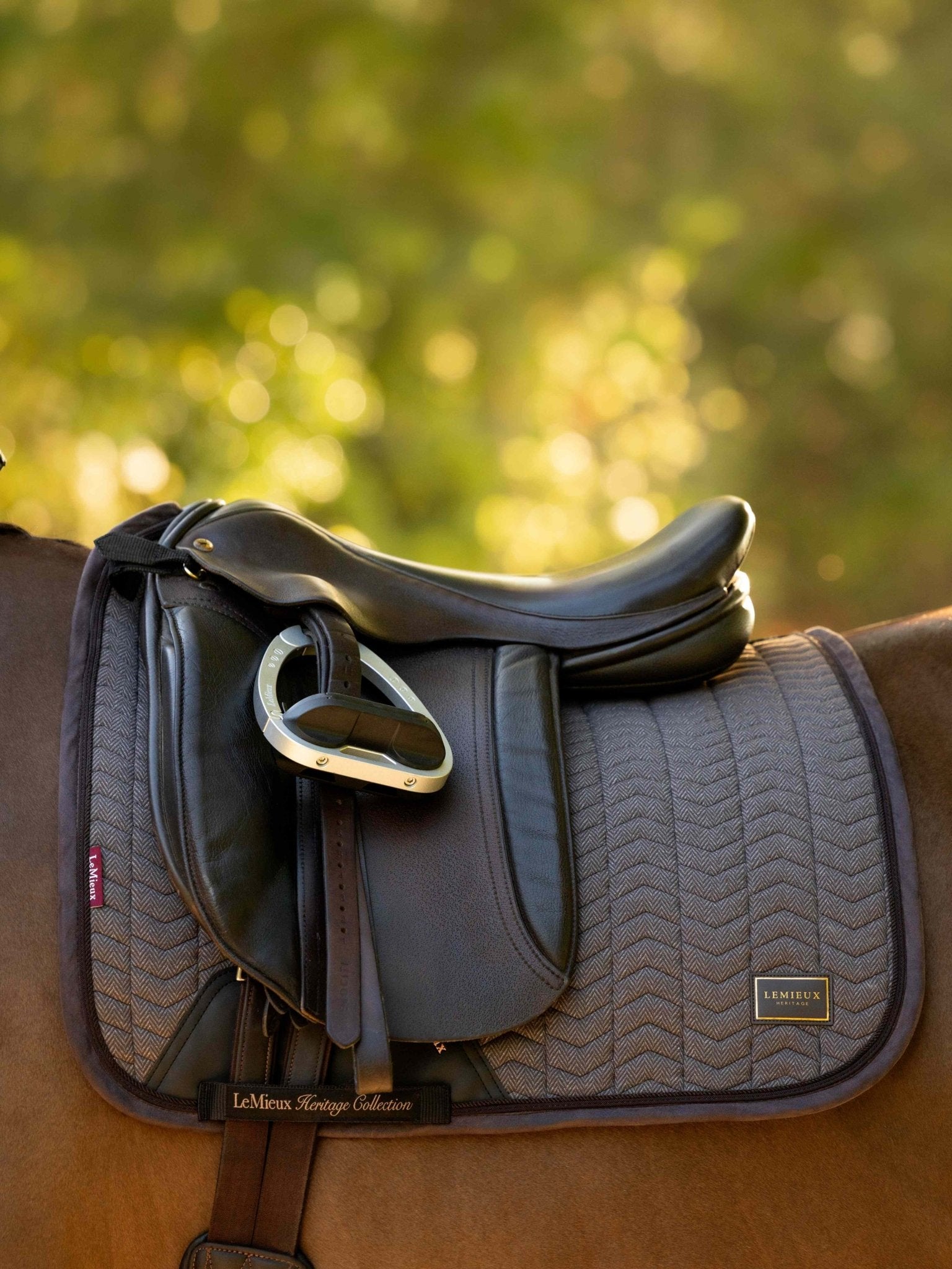 LeMieux Heritage Herringbone Dressage Square - Nags Essentials
