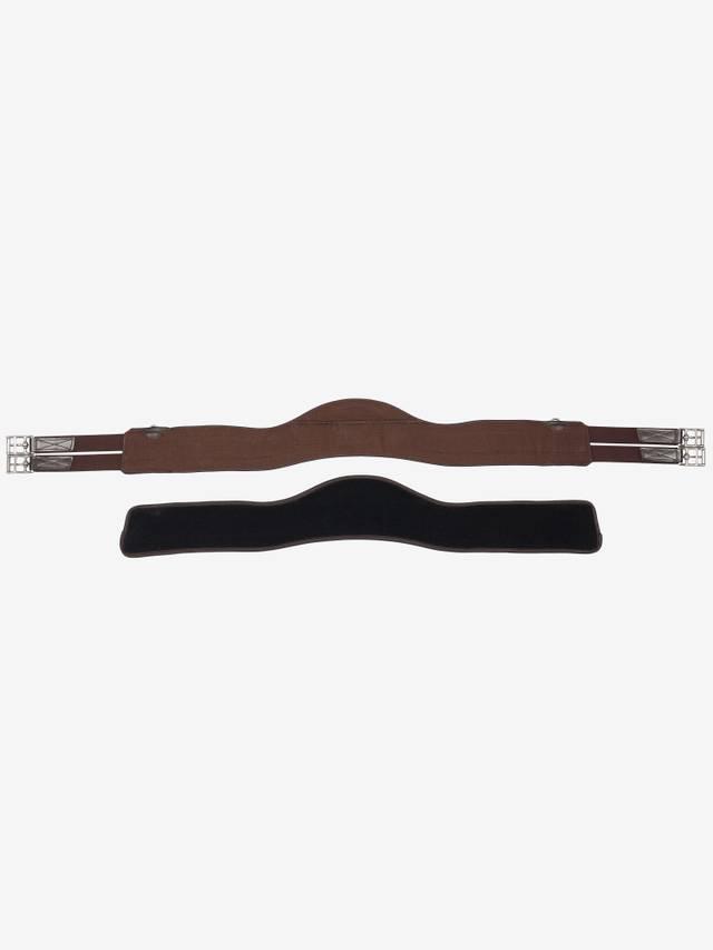 LeMieux Hunter Girth with Detachable Non - slip Liner - Havana - Nags Essentials