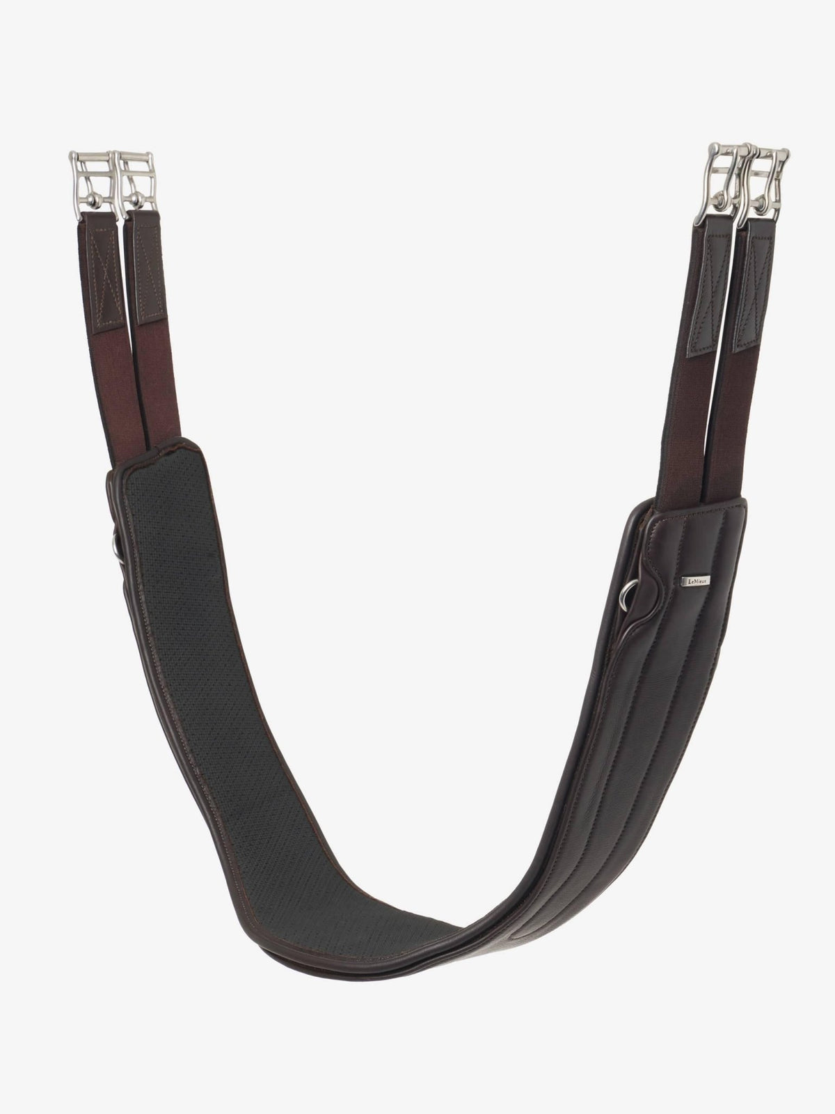 LeMieux Hunter Girth with Detachable Non - slip Liner - Havana - Nags Essentials