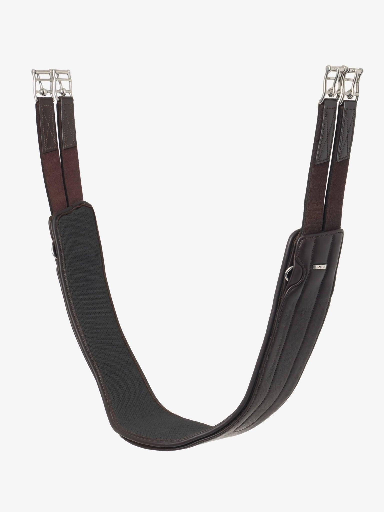 LeMieux Hunter Girth with Detachable Non - slip Liner - Havana - Nags Essentials