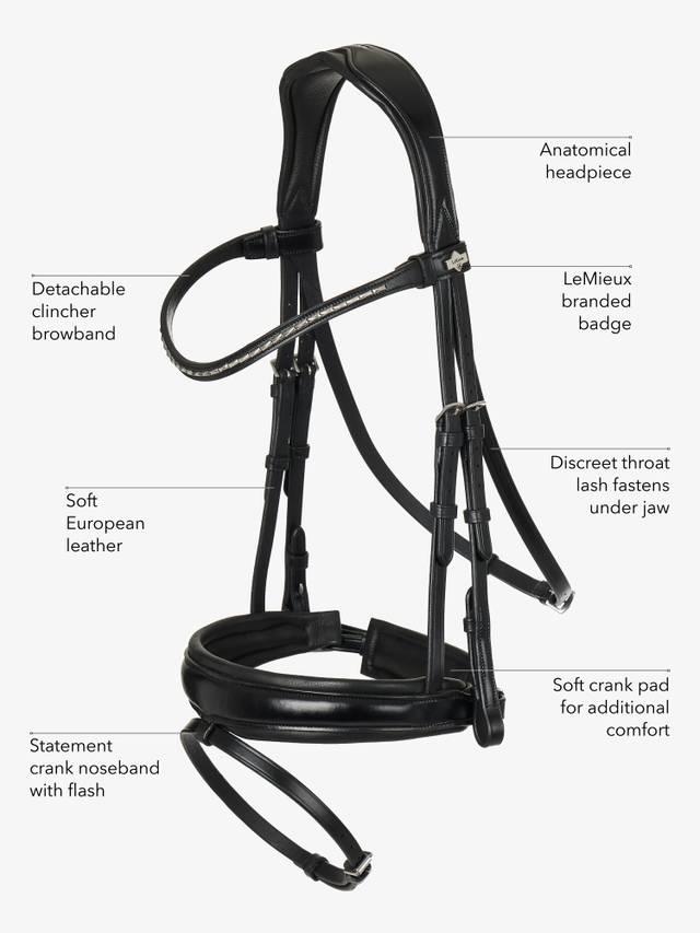 Lemieux Kudos Classic Dressage Bridle - Nags Essentials