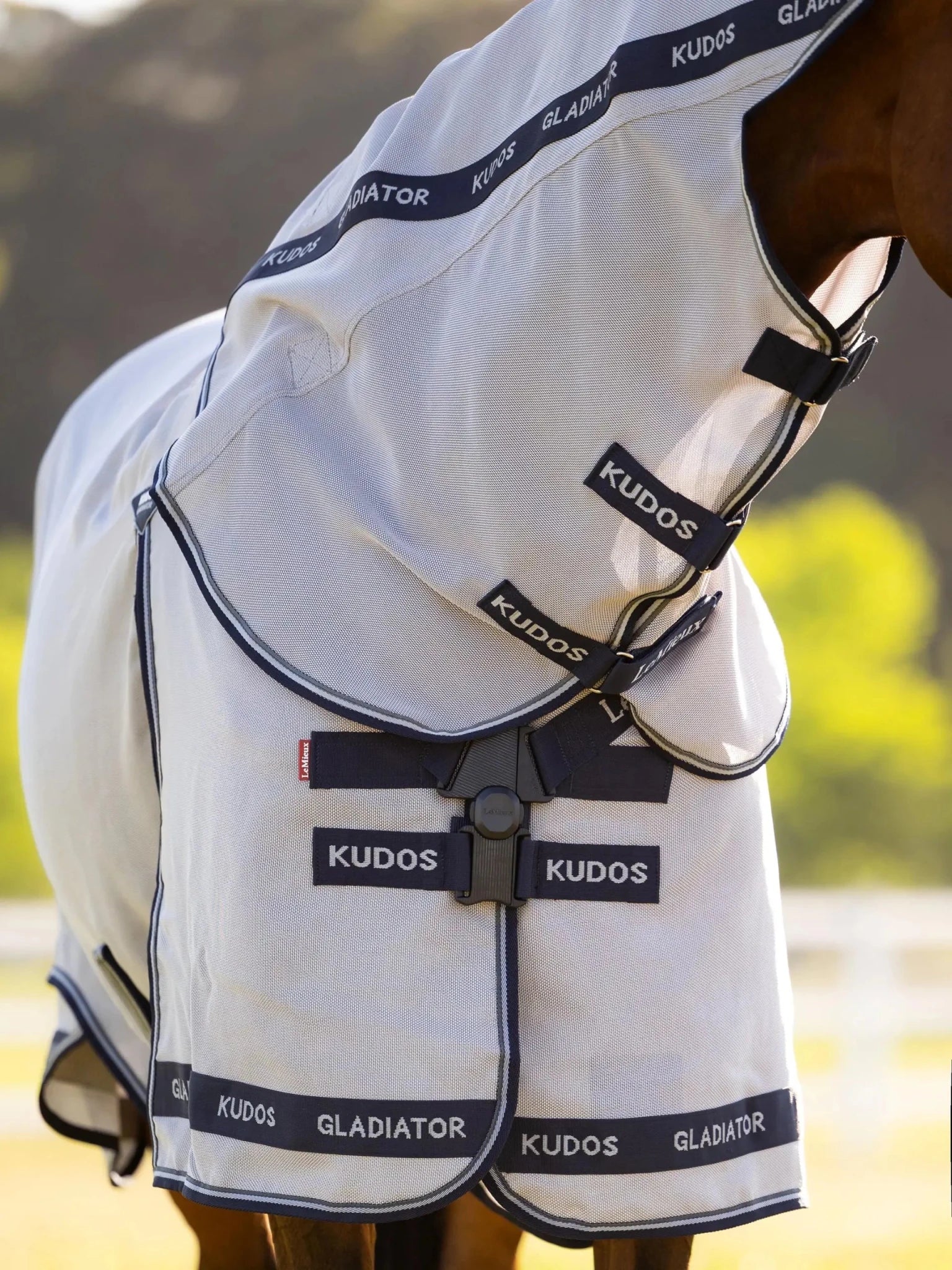 Lemieux Kudos Gladiator Fly Rug Grey - Nags Essentials