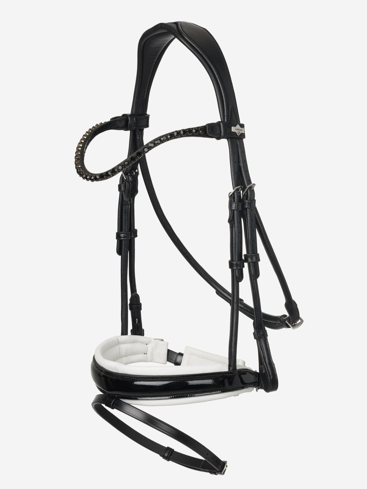 Lemieux Kudos Patent Rolled Dressage Bridle - Nags Essentials