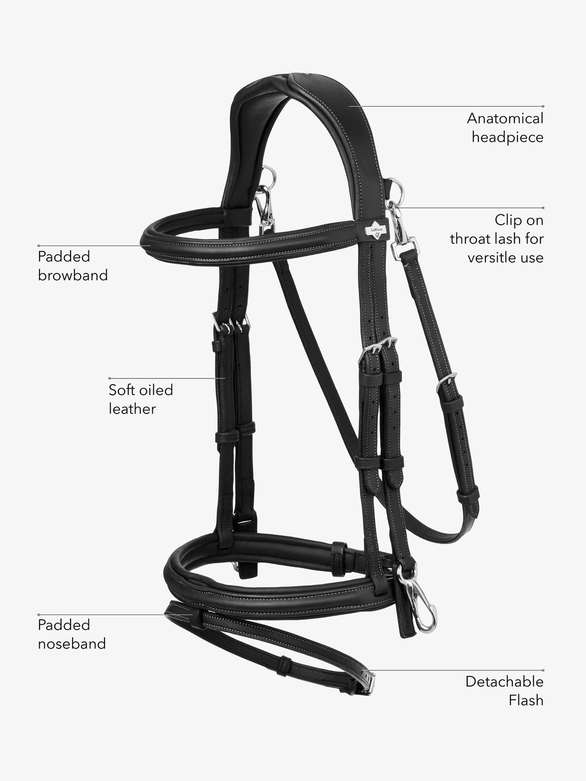LeMieux Kudos Work Bridle - Nags Essentials