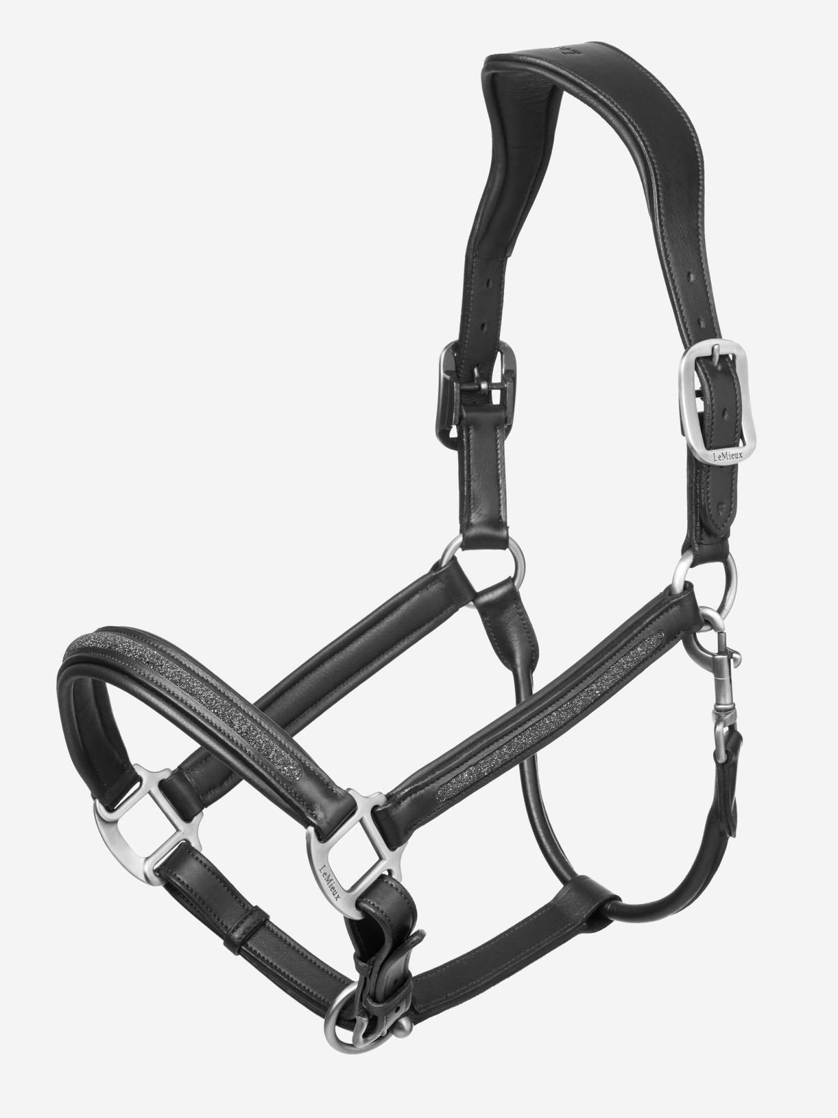 LeMieux Leather Crystal Headcollar - Nags Essentials
