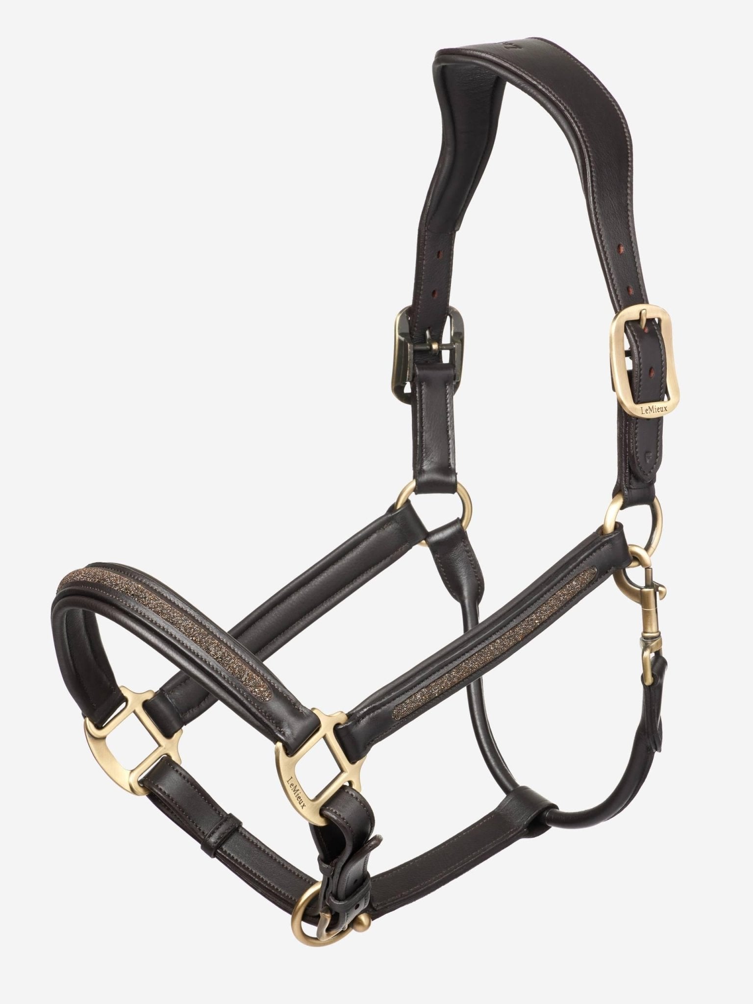LeMieux Leather Crystal Headcollar - Nags Essentials