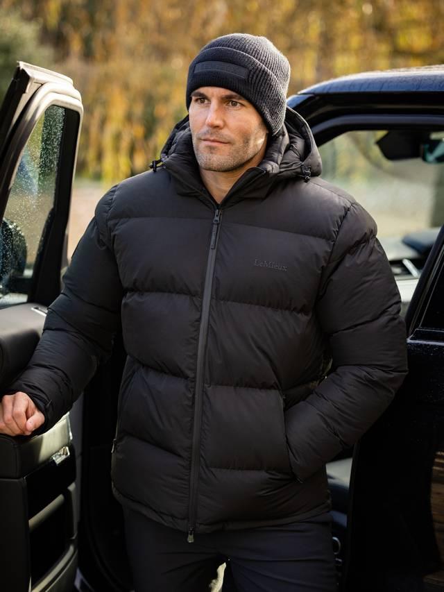 LeMieux Mens LeMieux Beanie - Black - Nags Essentials
