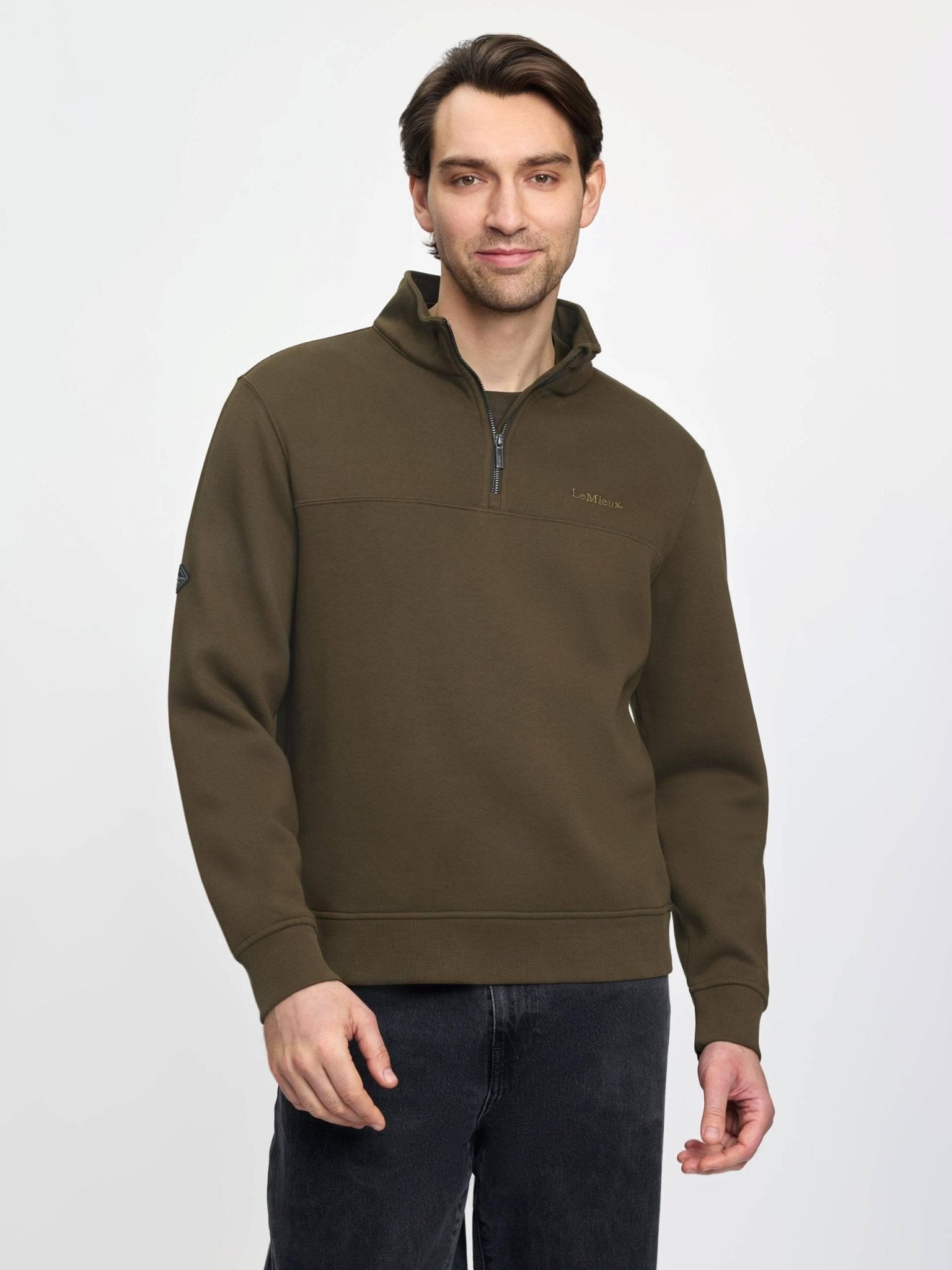 Lemieux Mens Quarter Neck Sweat - Nags Essentials