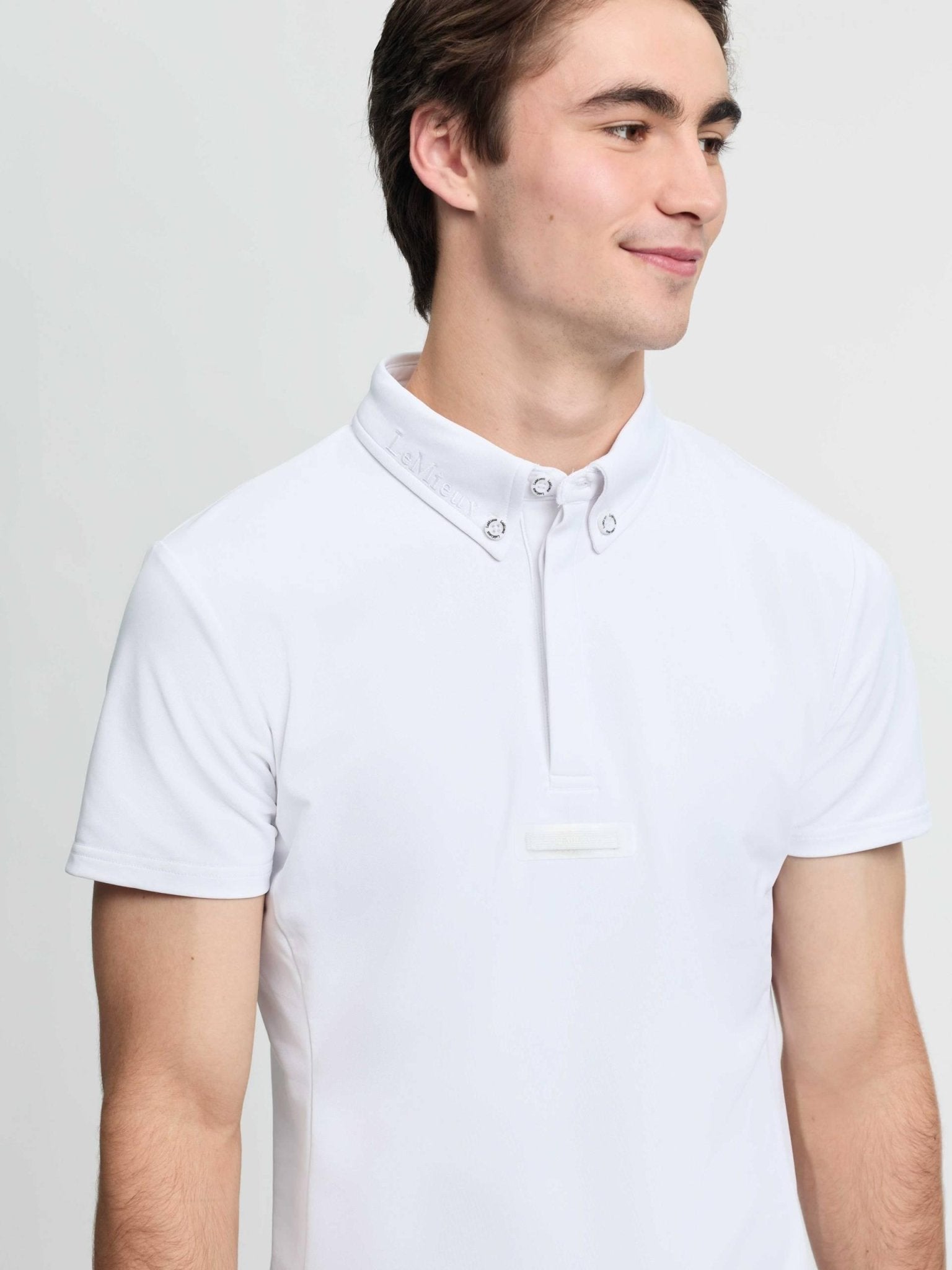 Lemieux Mens Short Sleeve Show Shirt - White - Nags Essentials