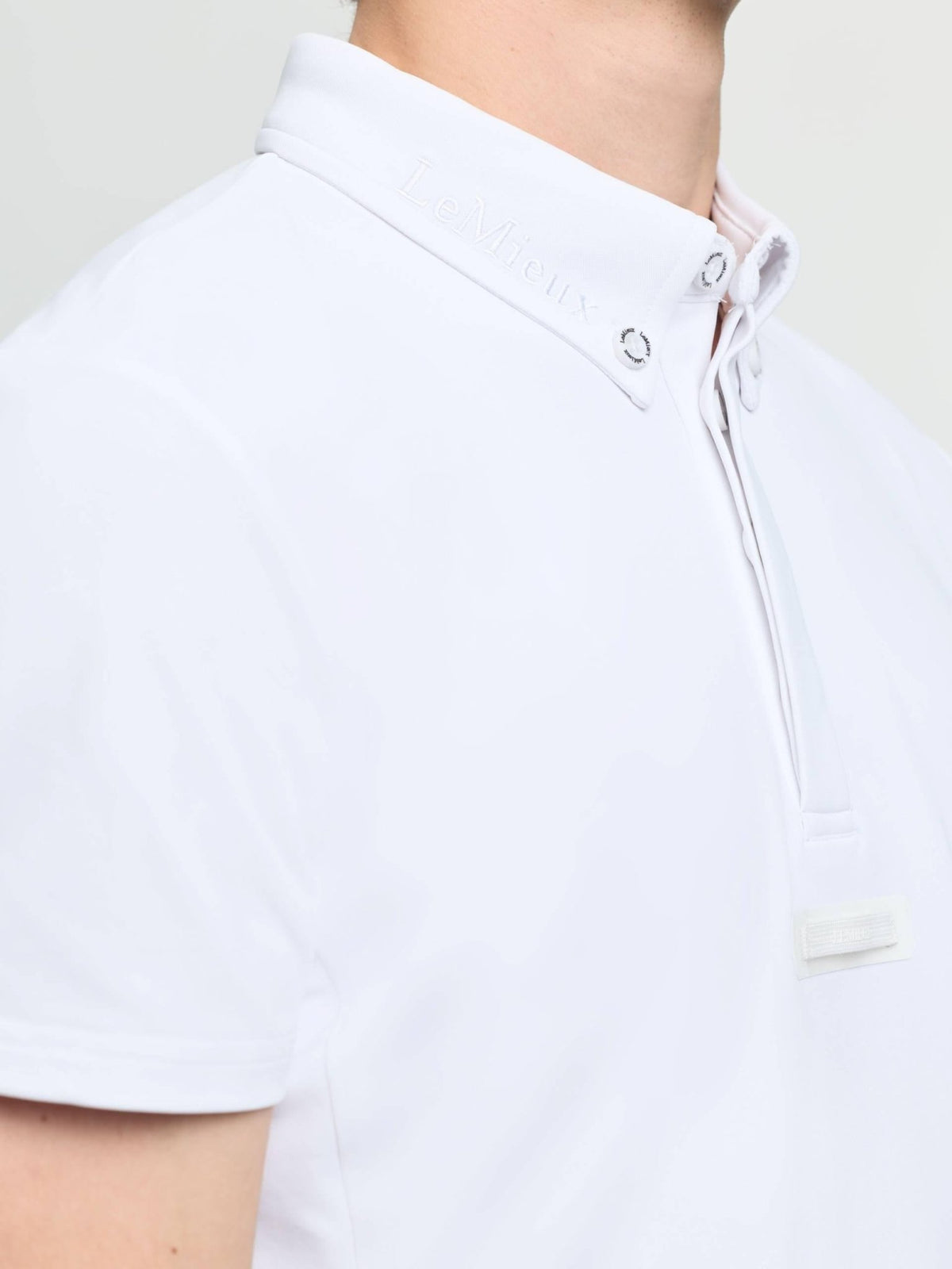 Lemieux Mens Short Sleeve Show Shirt - White - Nags Essentials