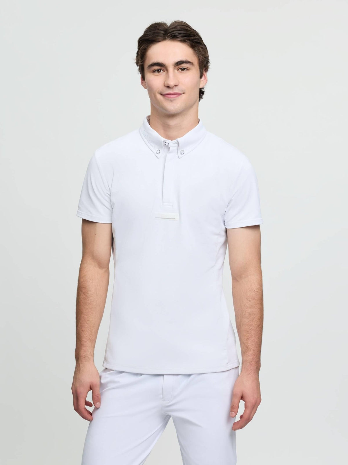 Lemieux Mens Short Sleeve Show Shirt - White - Nags Essentials