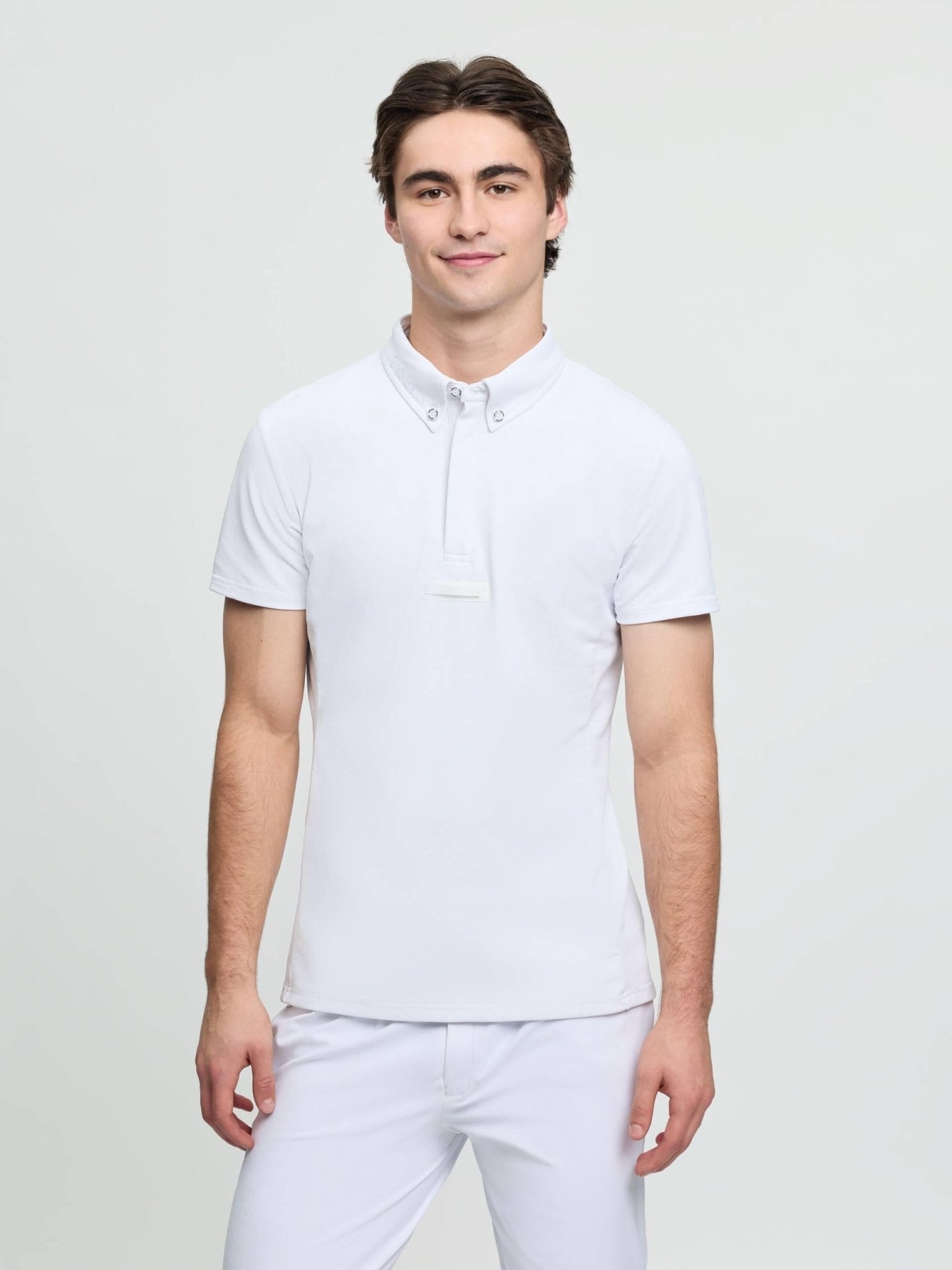 Lemieux Mens Short Sleeve Show Shirt - White - Nags Essentials