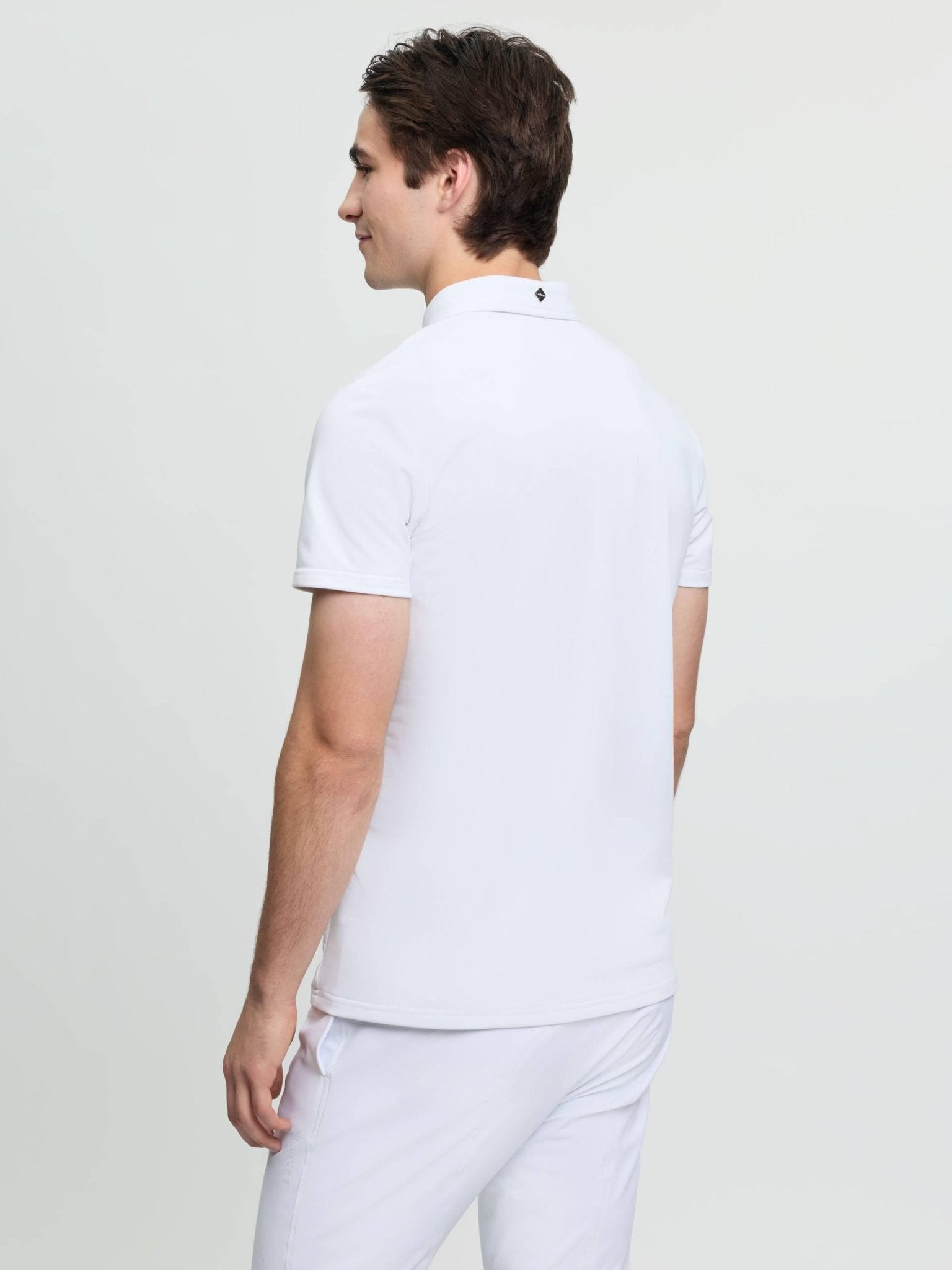 Lemieux Mens Short Sleeve Show Shirt - White - Nags Essentials