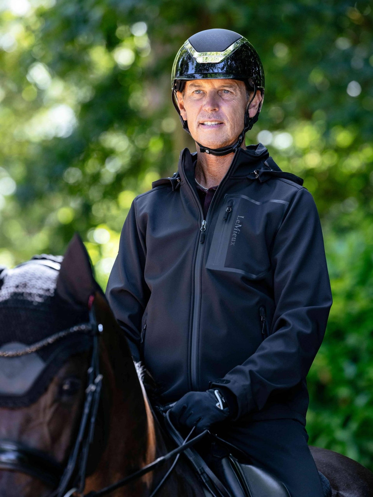 Lemieux Mens Softshell Jacket - Black - Nags Essentials