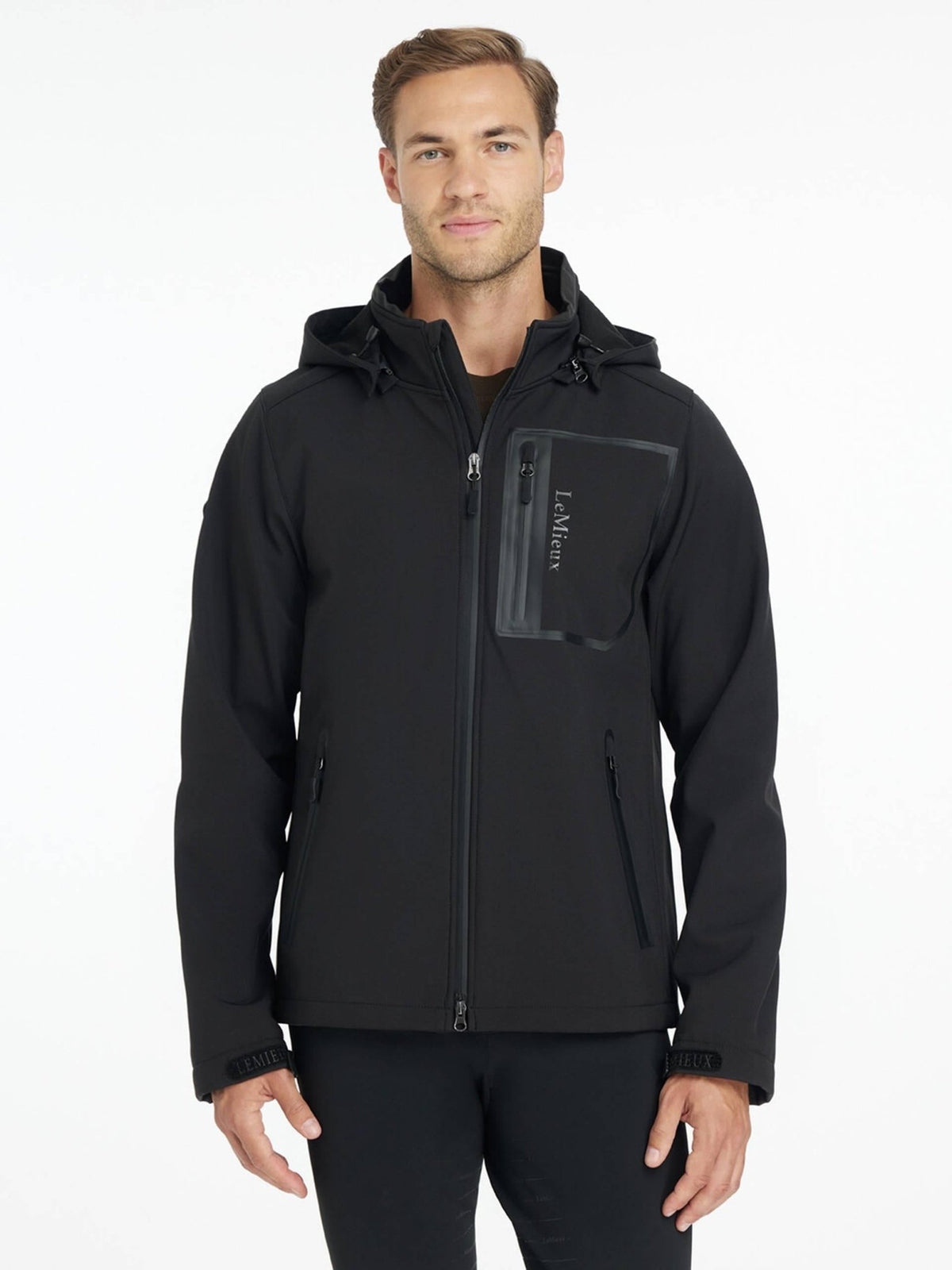 Lemieux Mens Softshell Jacket - Black - Nags Essentials