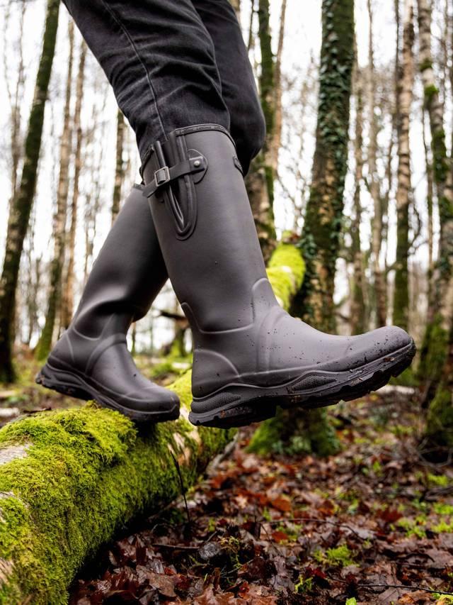 LeMieux Mens Ultra Stride Wellington Boots - Black - Nags Essentials