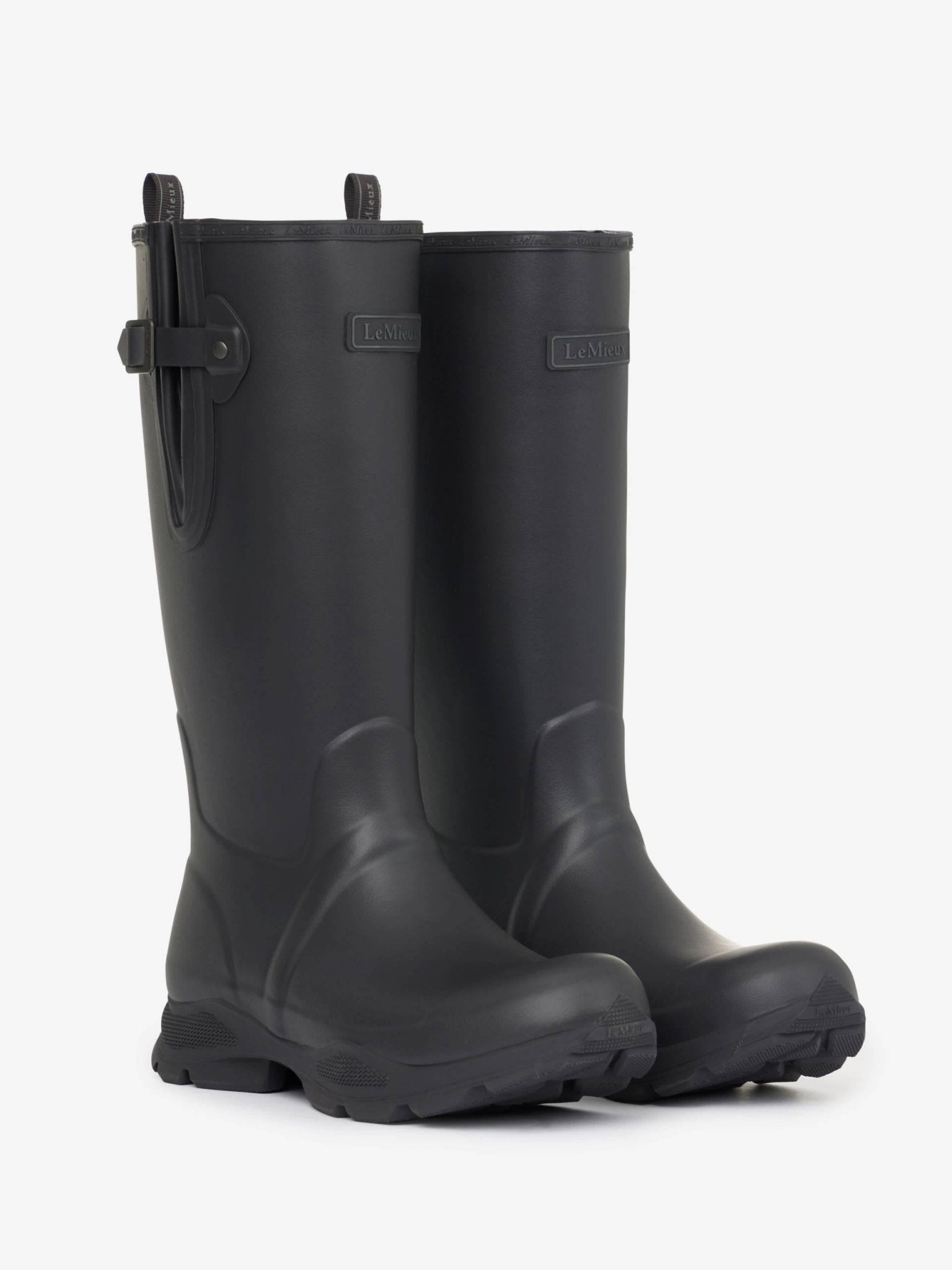 LeMieux Mens Ultra Stride Wellington Boots - Black - Nags Essentials