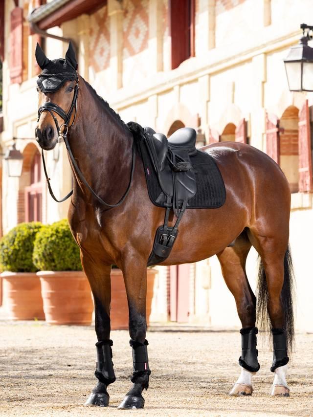 LeMieux Merino+ Half Lined Suede Dressage Square - Nags Essentials