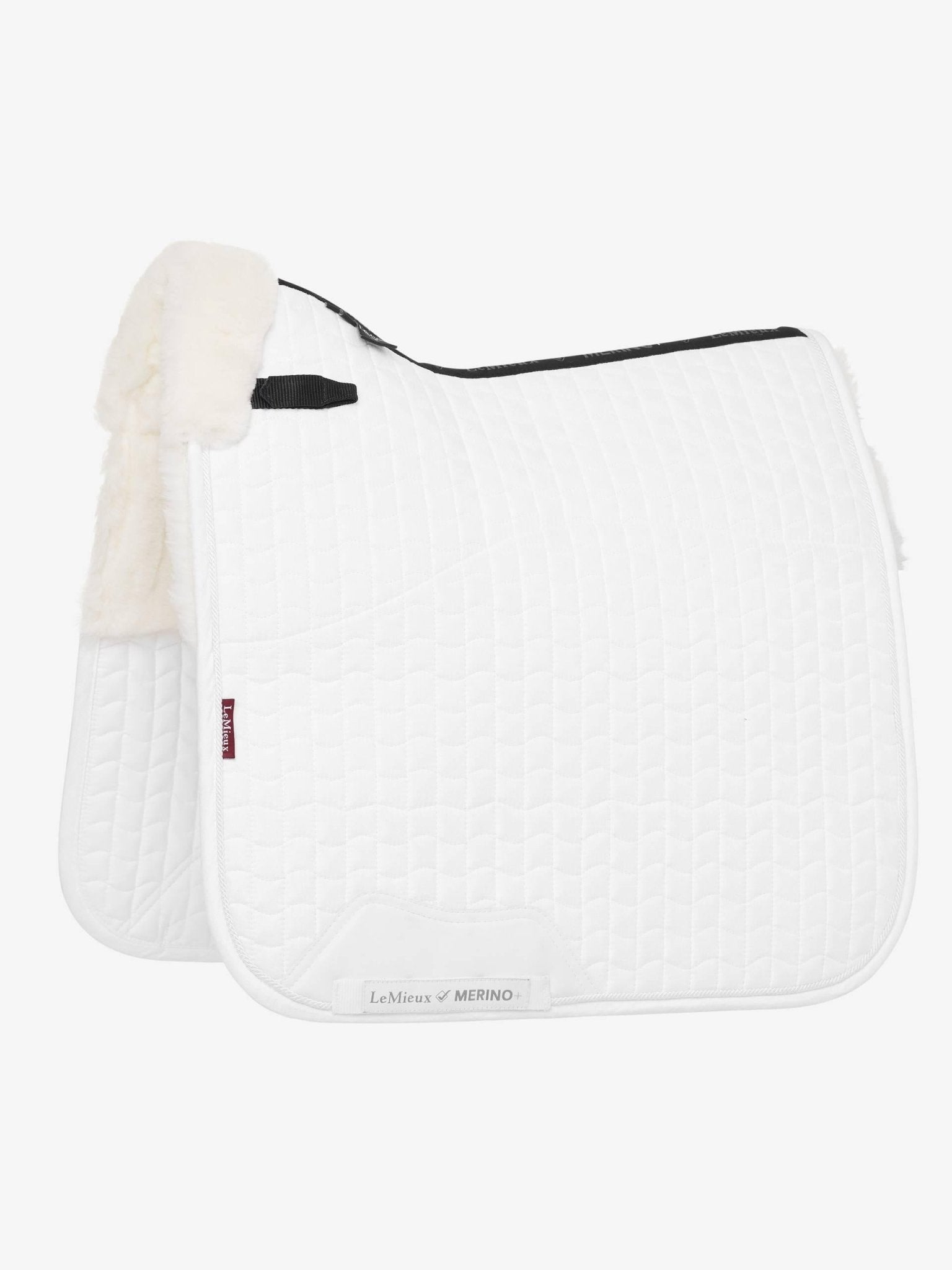 LeMieux Merino+ Half Lined Suede Dressage Square - Nags Essentials