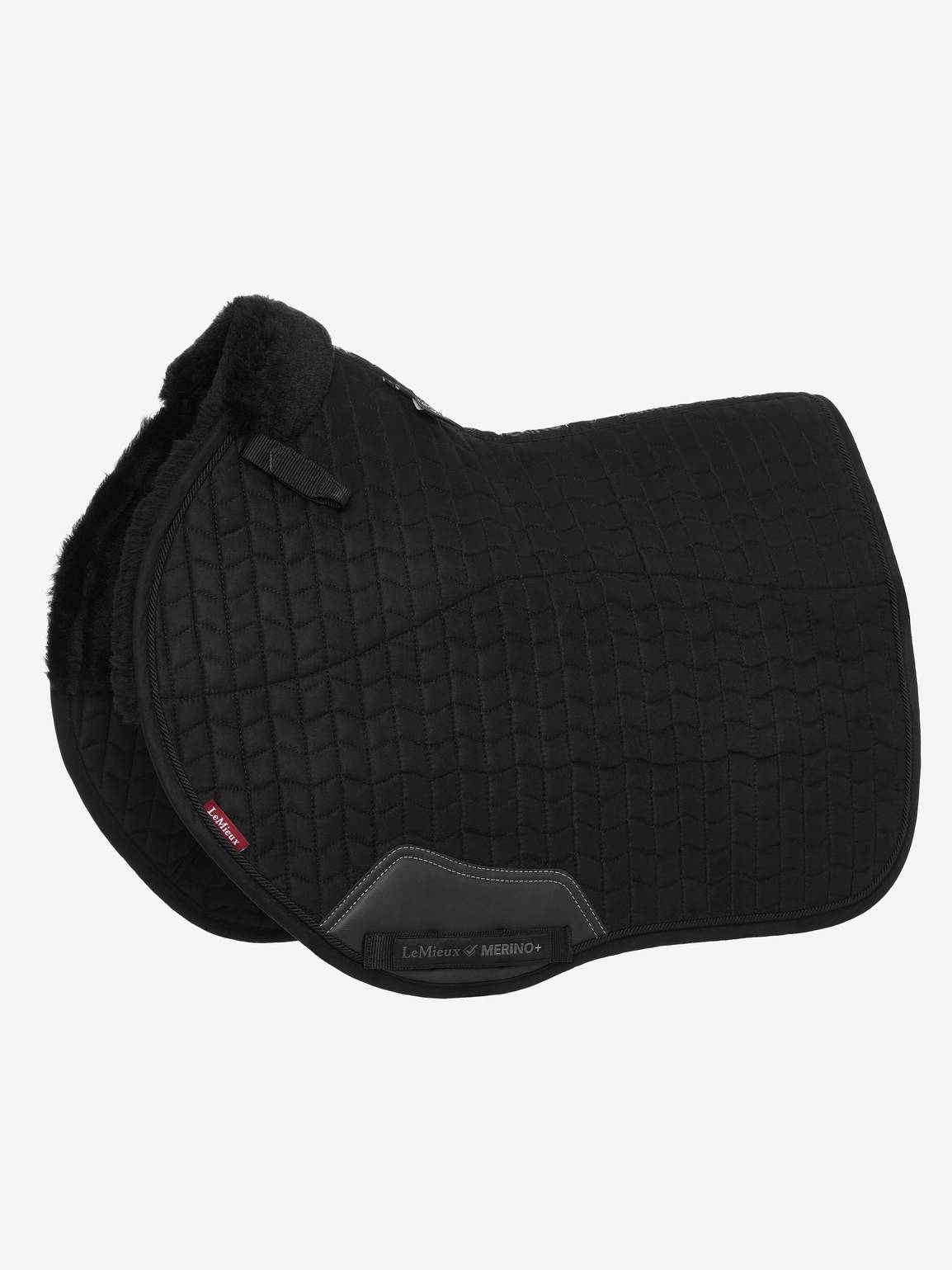 LeMieux Merino+ Half Lined Suede EuroJump Square - Nags Essentials
