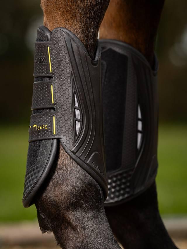 LeMieux MIMsafe XC Boot Front - Black - Nags Essentials