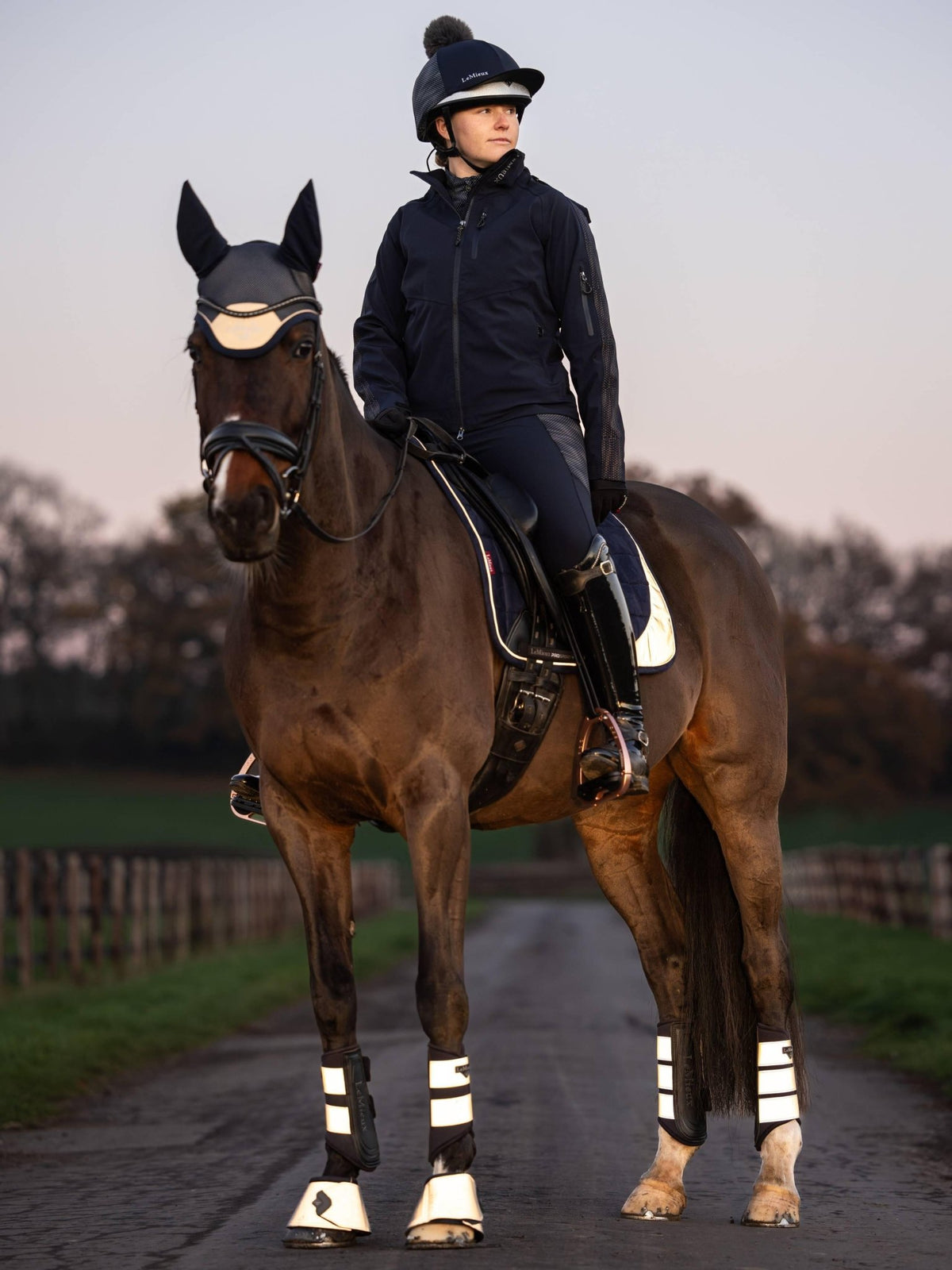 Lemieux Over Reach Boots Reflective - Nags Essentials