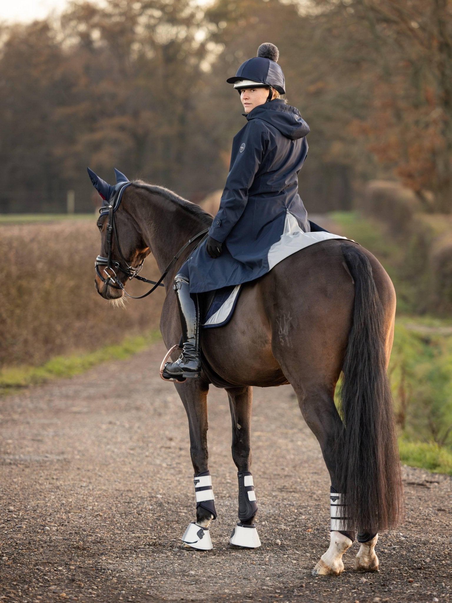 Lemieux Over Reach Boots Reflective - Nags Essentials