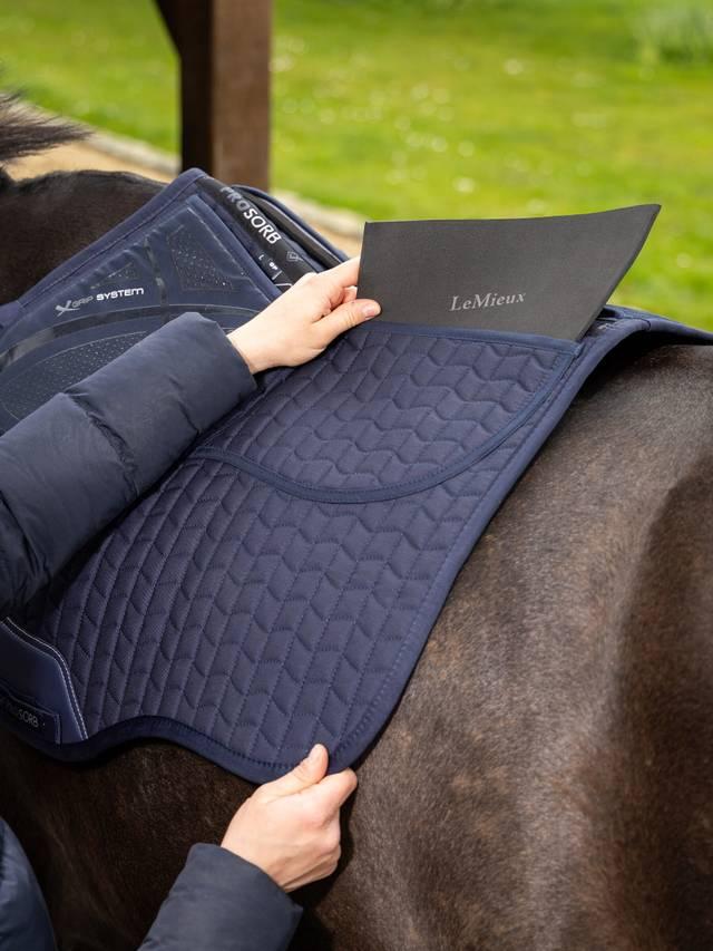 LeMieux ProSorb Plain 2 Pocket GP Square - Nags Essentials